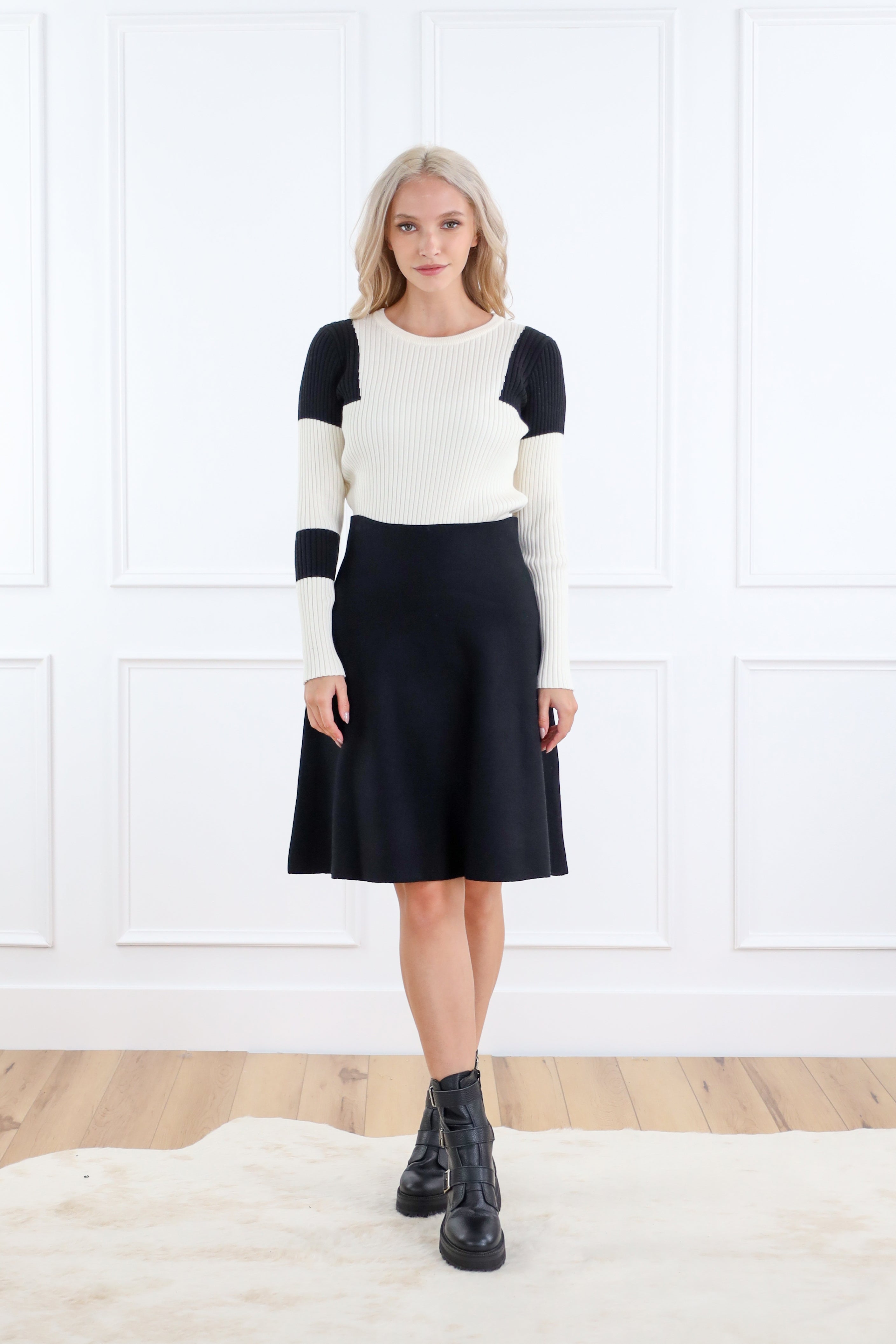 Basic Knit Skirt - 23"