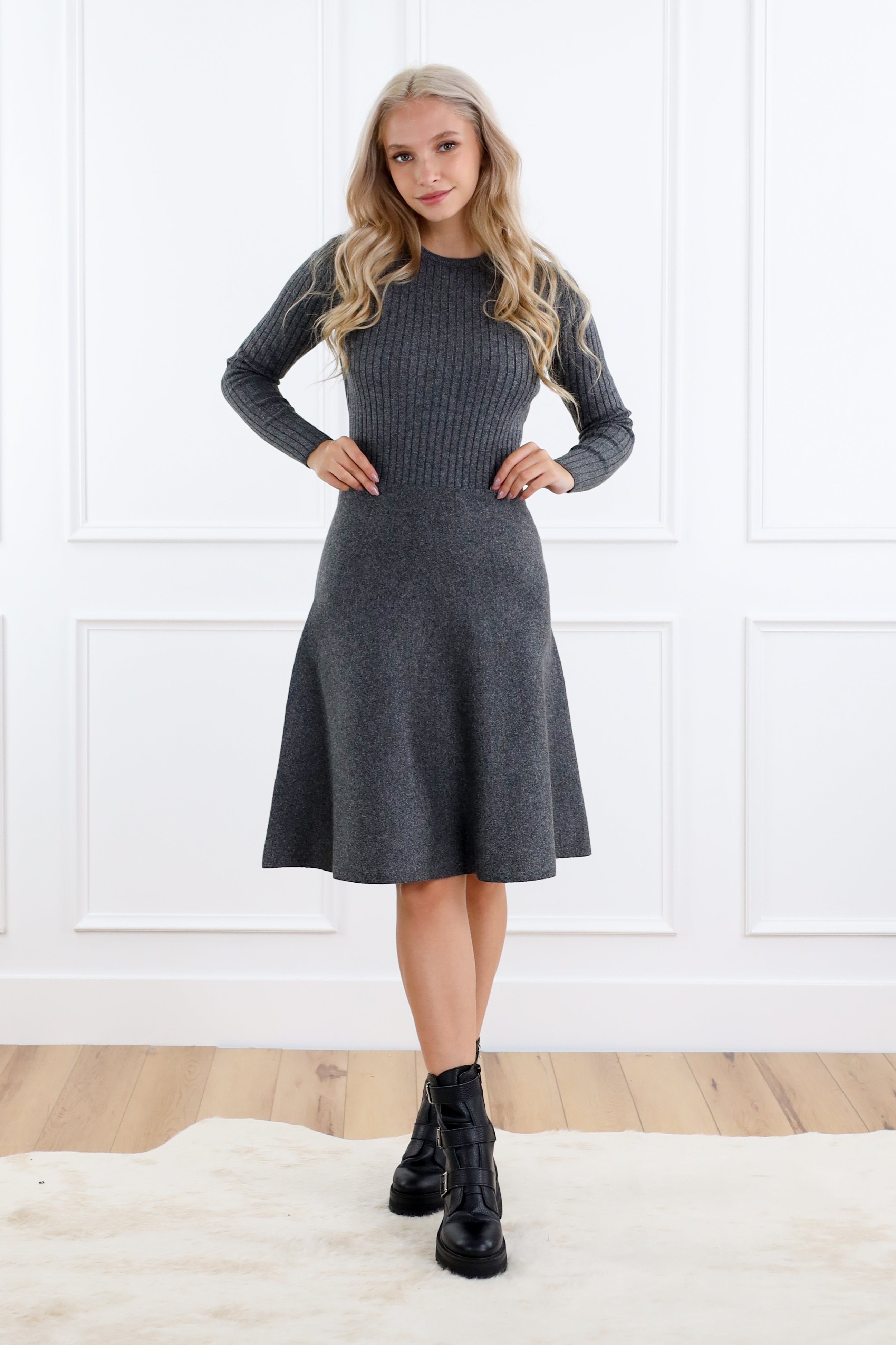 Basic Knit Skirt - 23"