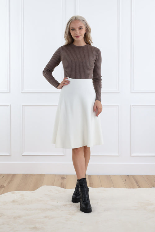Basic Knit Skirt - 23"
