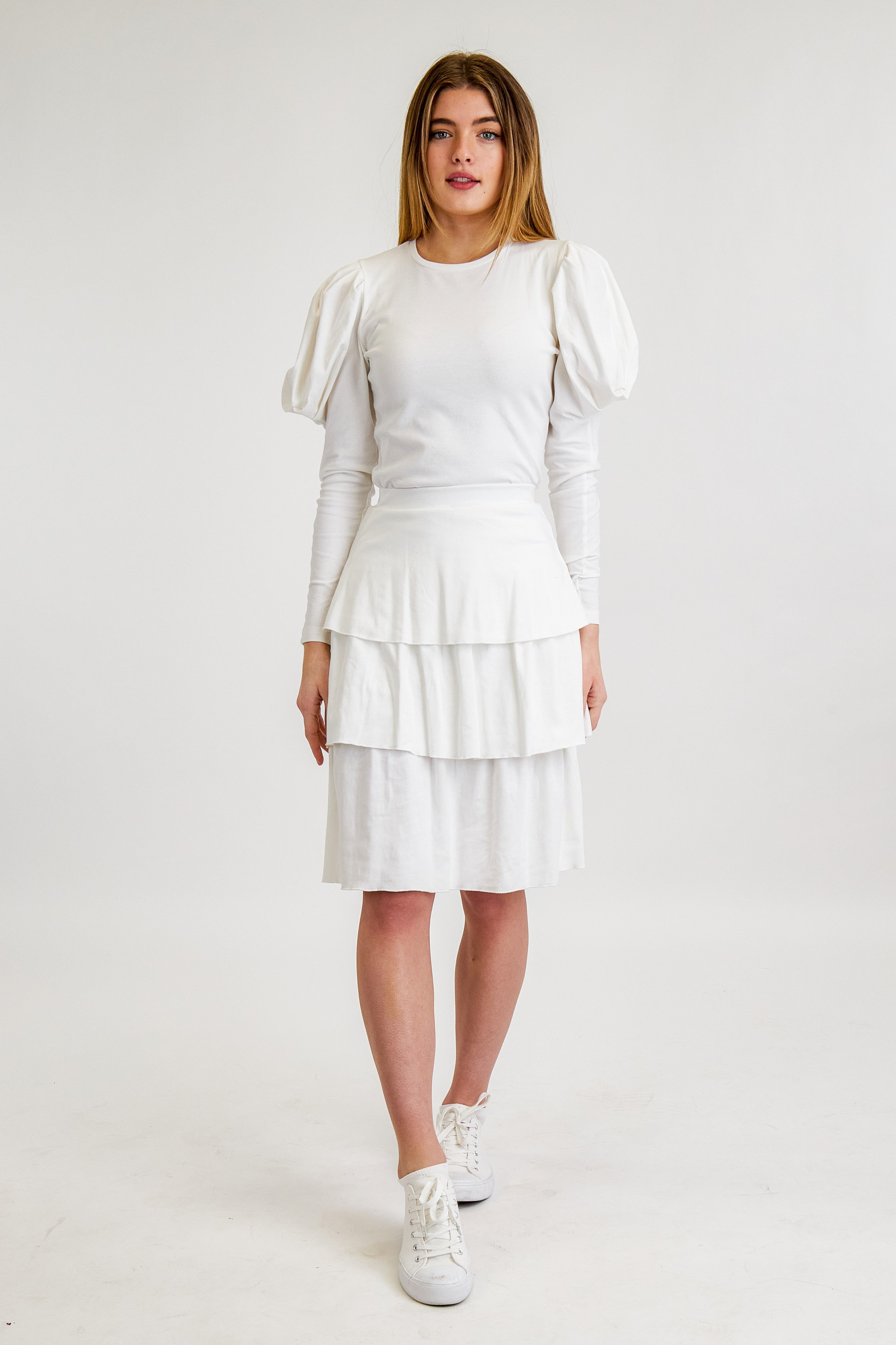 Layered Tshirt Skirt