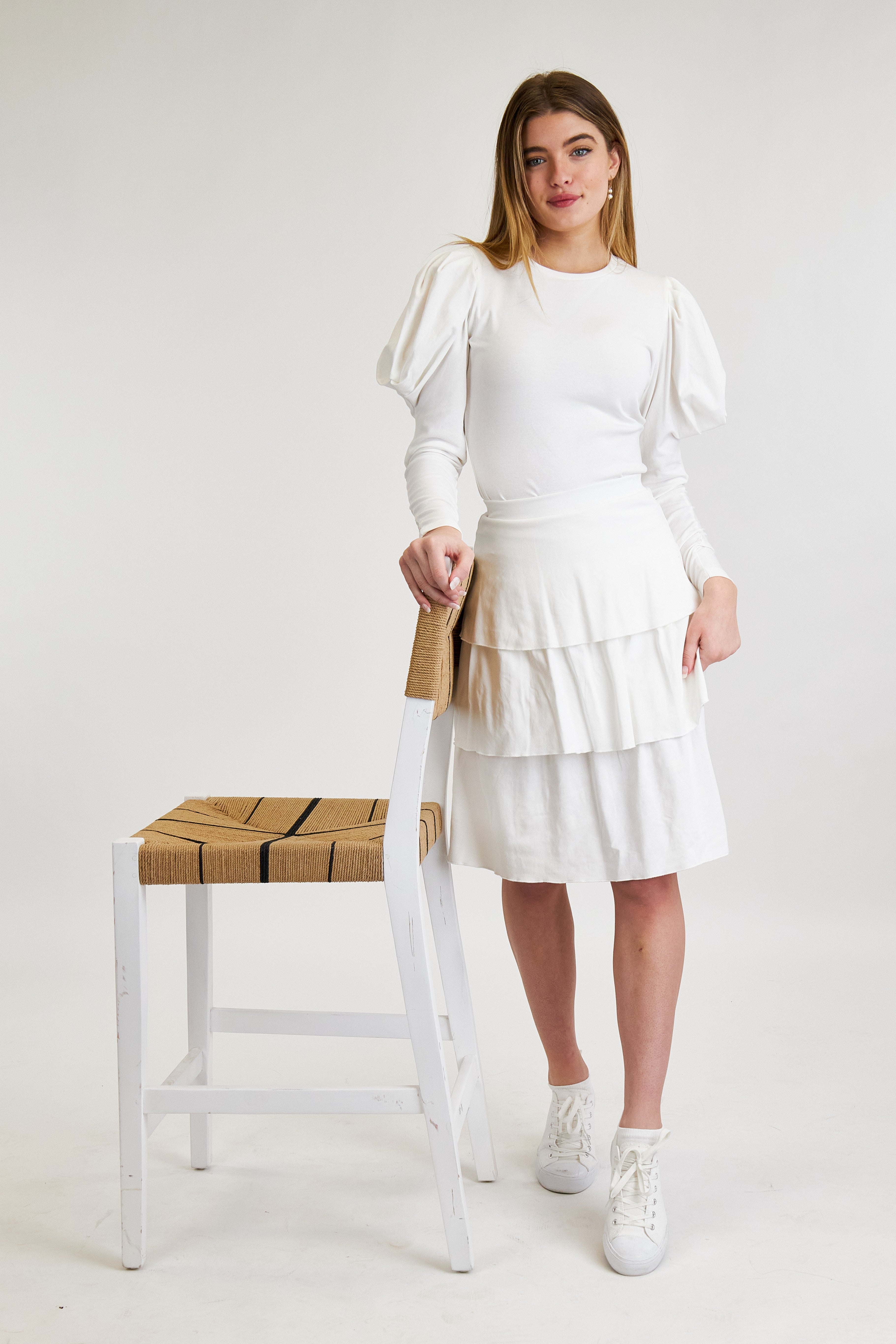 Layered Tshirt Skirt