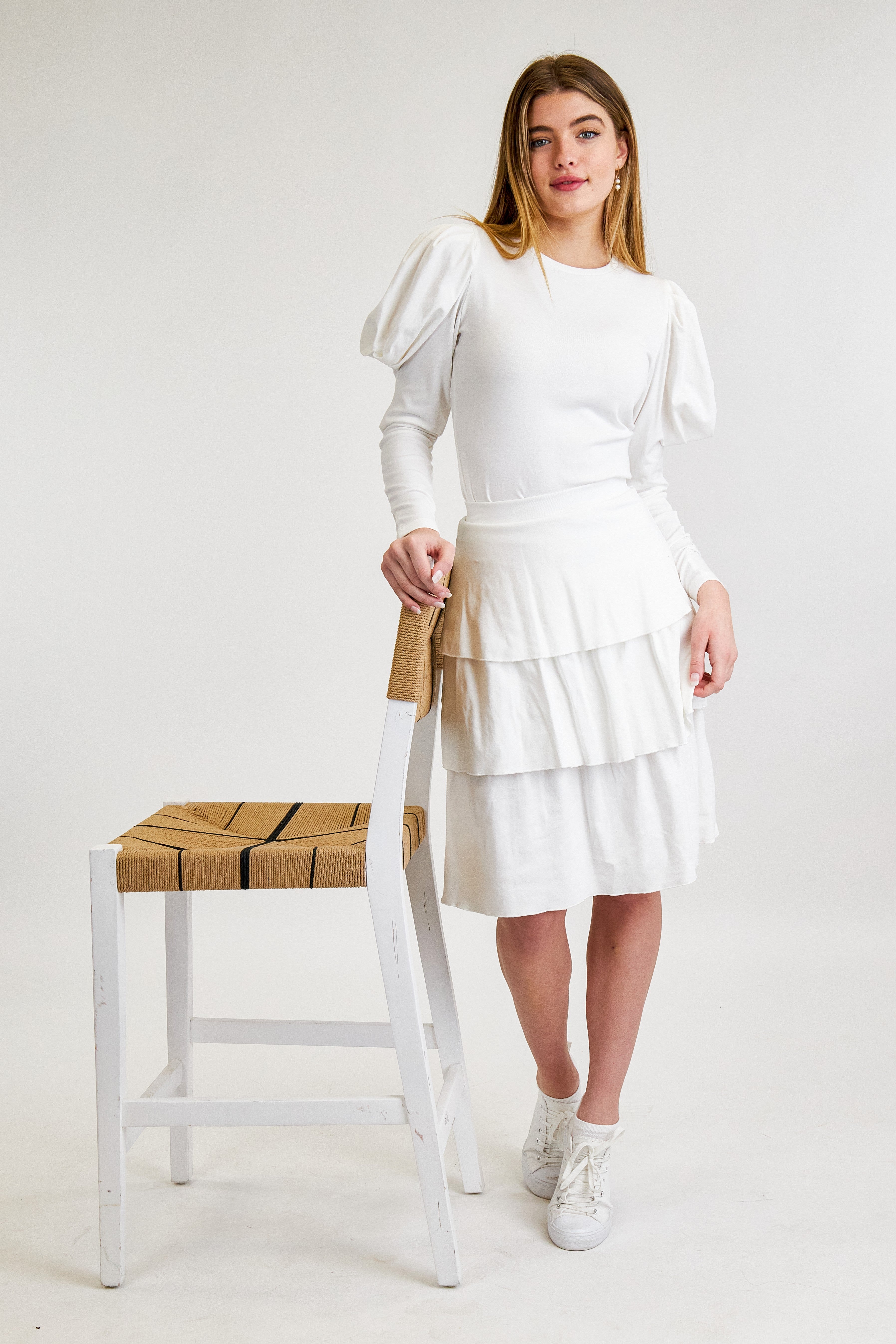 Layered Tshirt Skirt