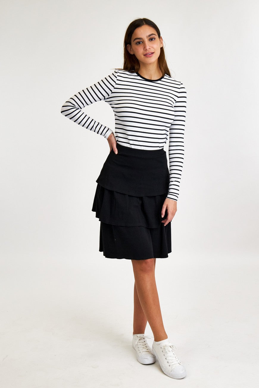 Layered Tshirt Skirt