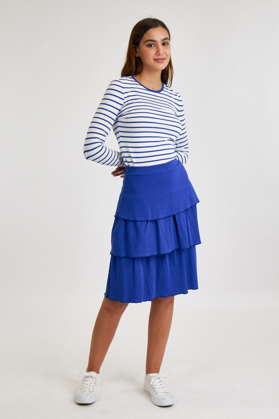Layered Tshirt Skirt