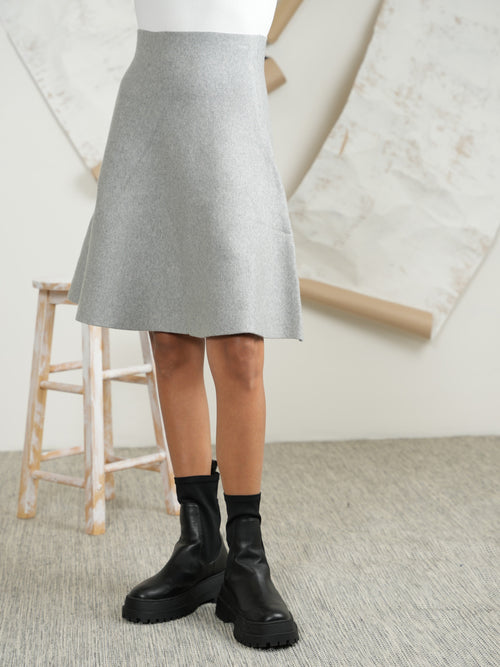 Basic Knit Skirt - 23"