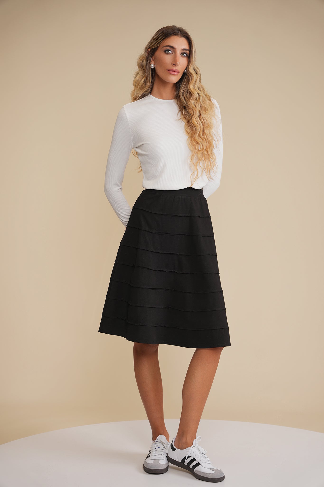 Jersey Seams Skirt