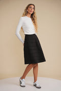 Jersey Seams Skirt