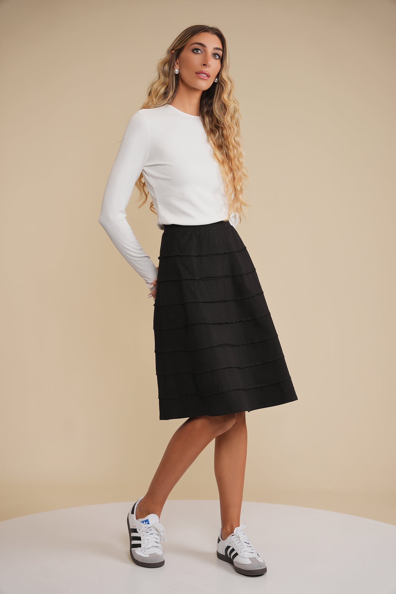 Jersey Seams Skirt