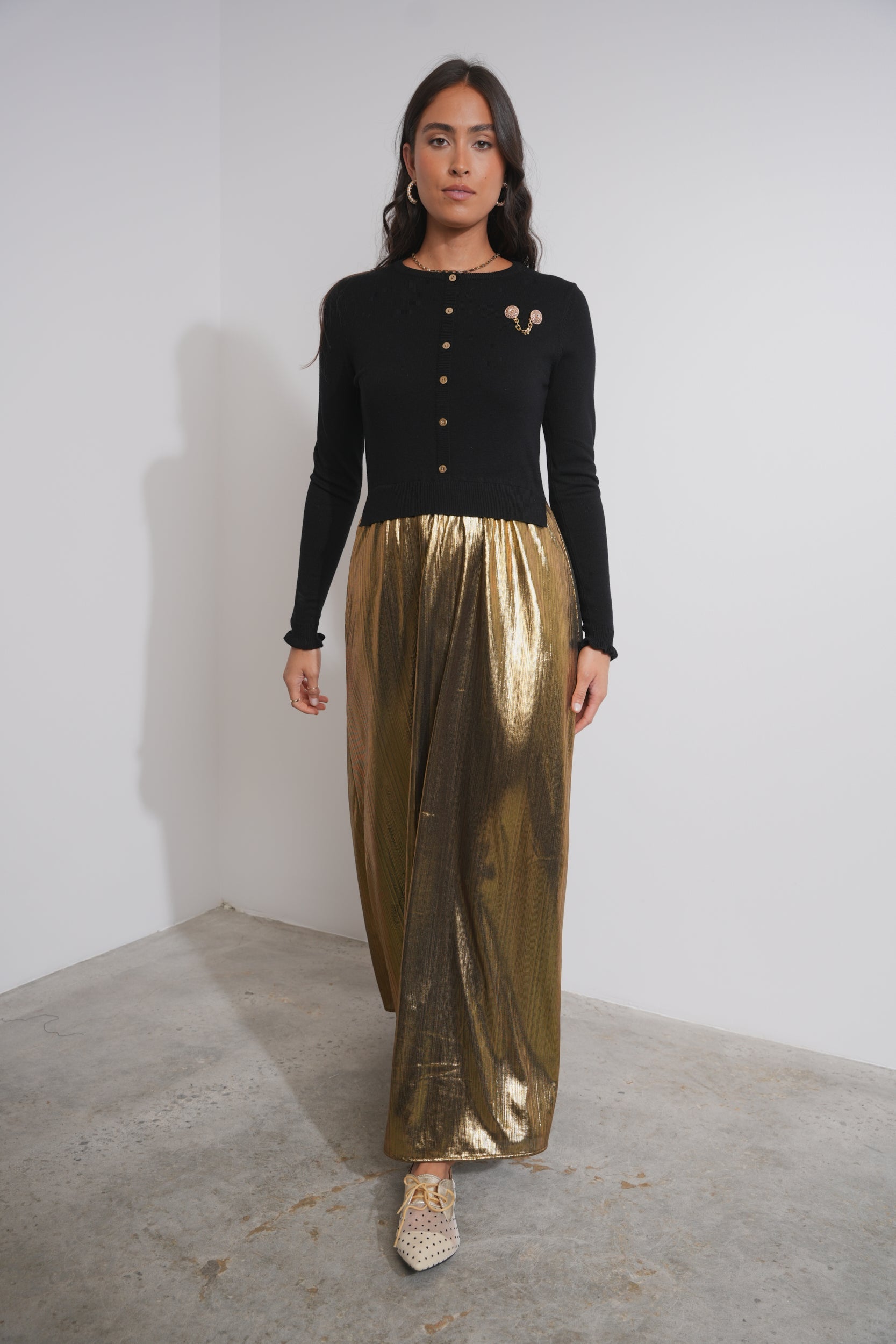 The Carolyn Combo Maxi Dress