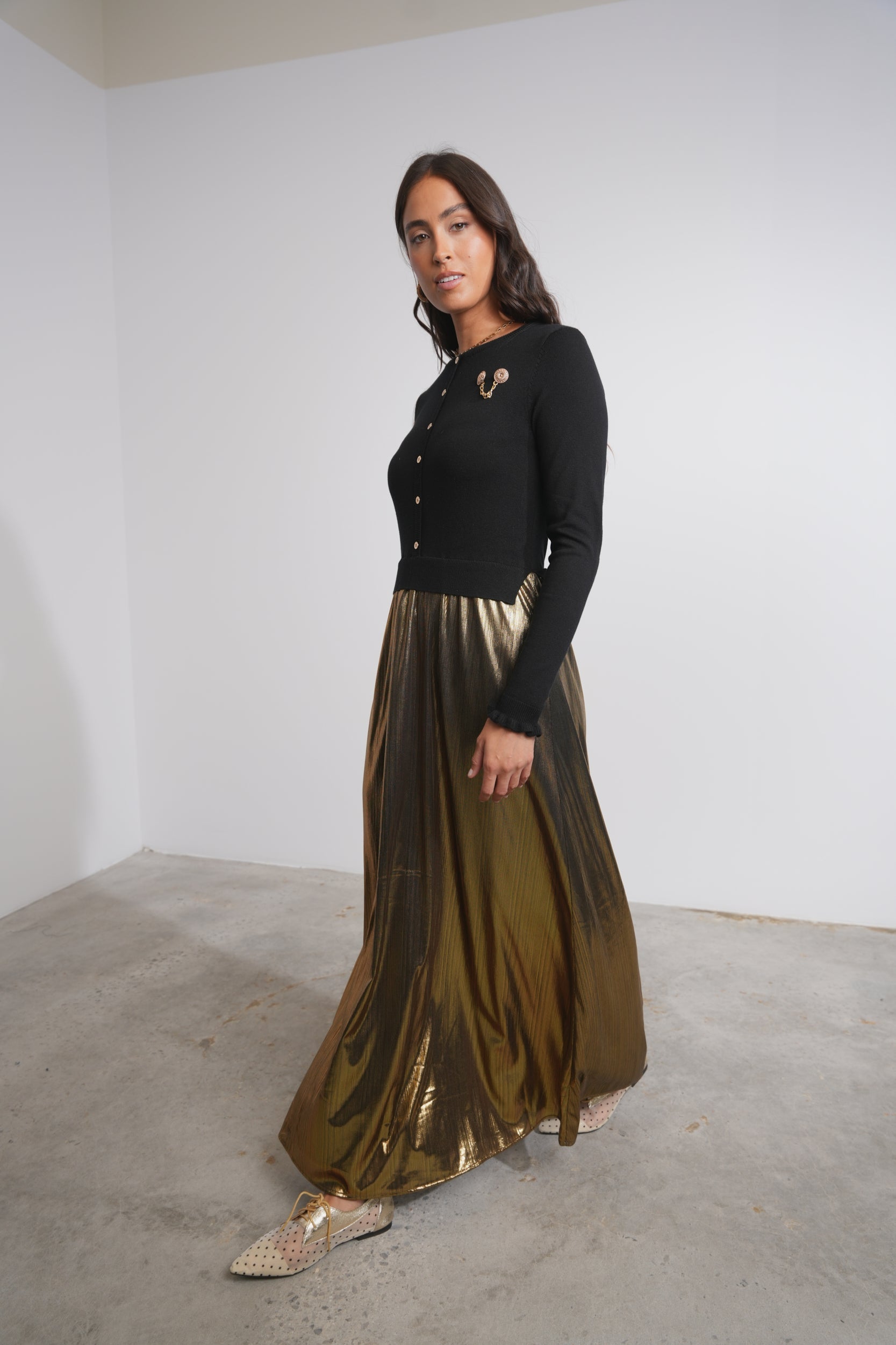 The Carolyn Combo Maxi Dress