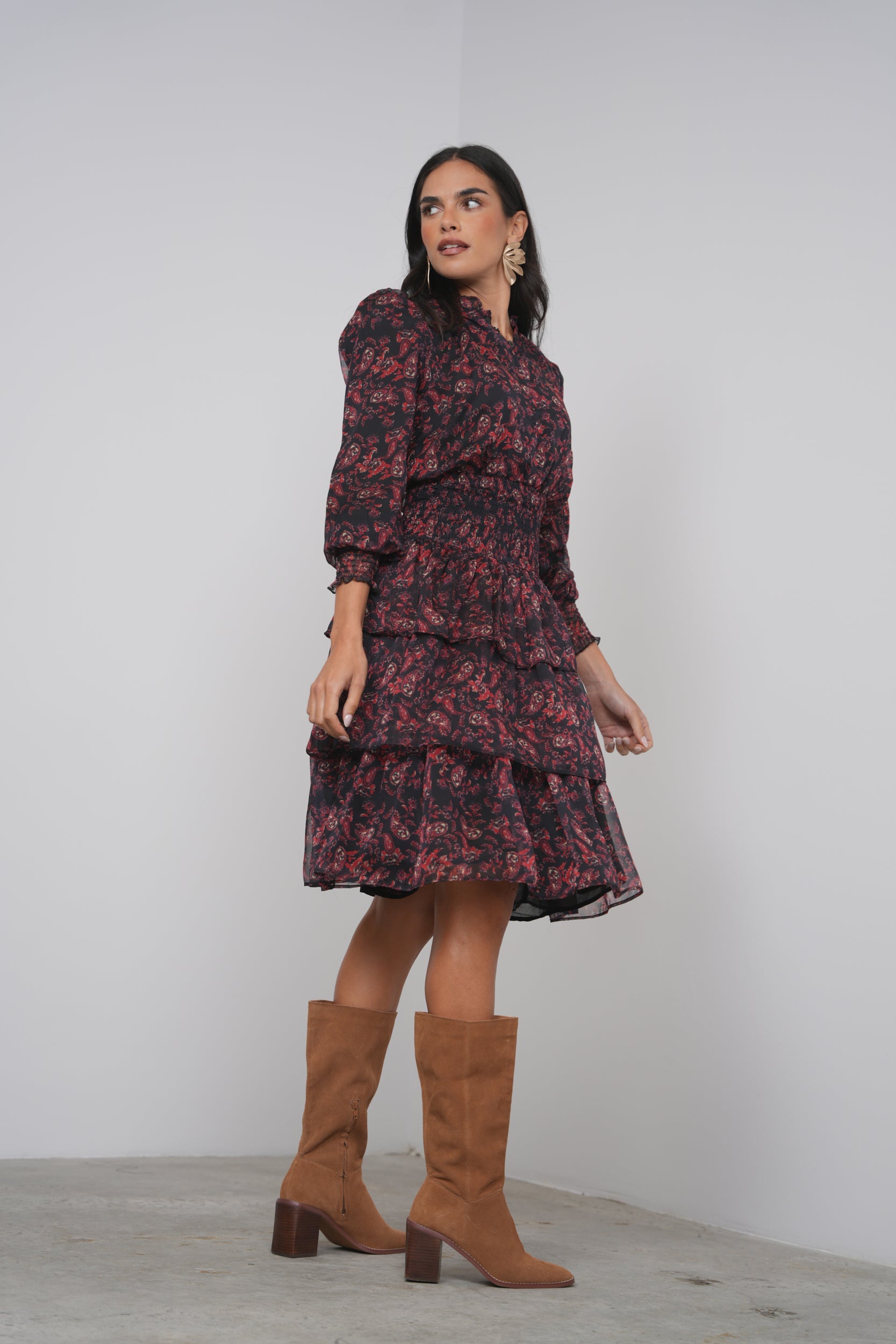 Smocked Waisted Dress