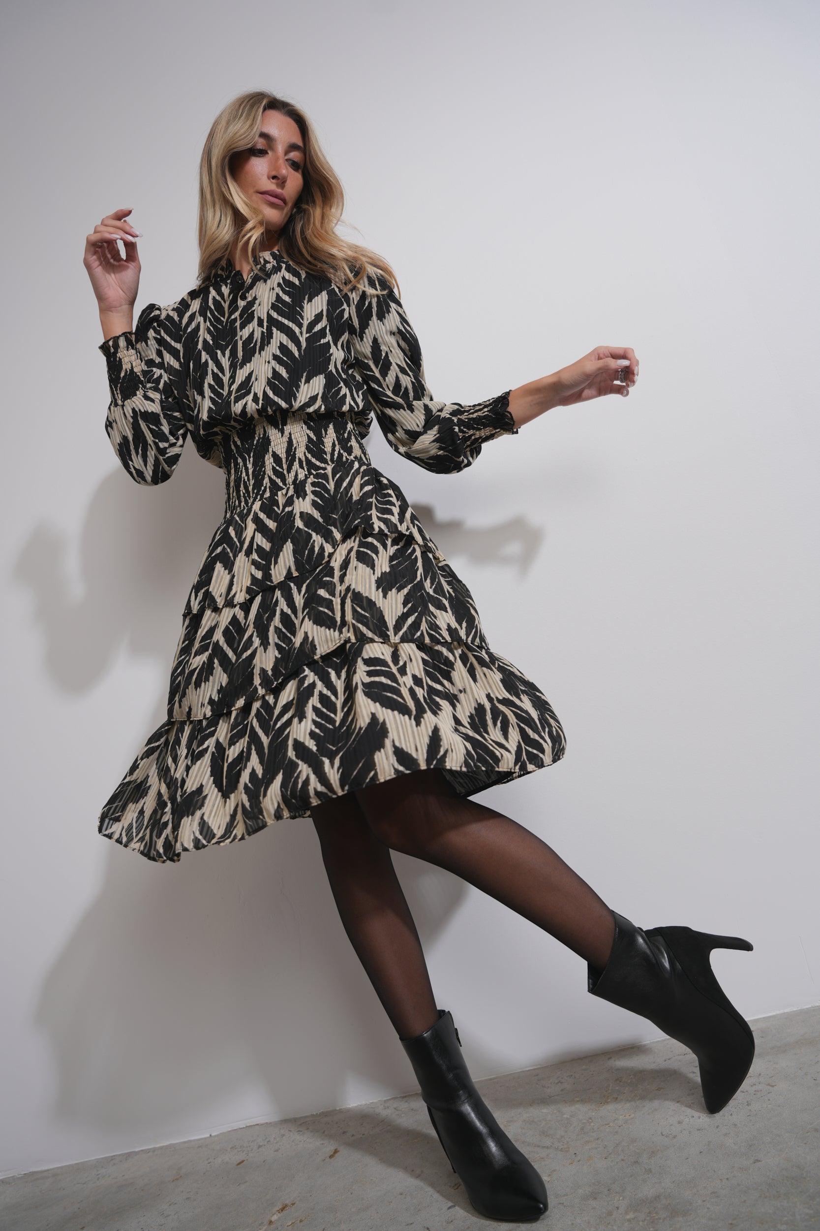 Smocked Waisted Dress