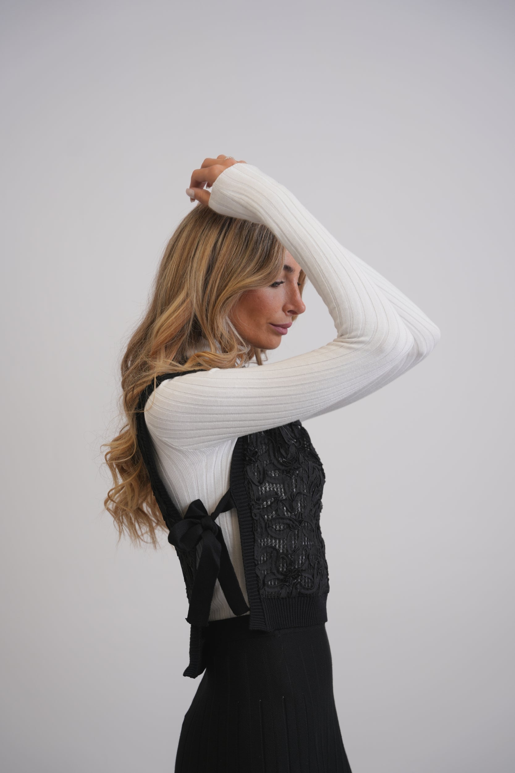 Crochet Tie Vest