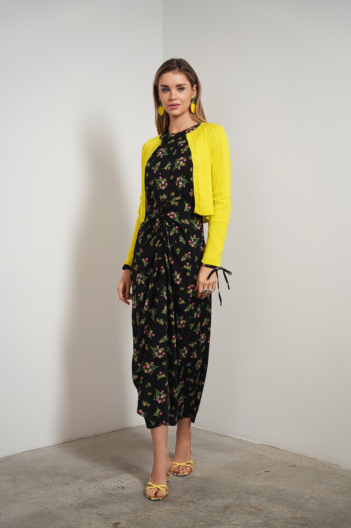 The Charlotte Ruching Dress