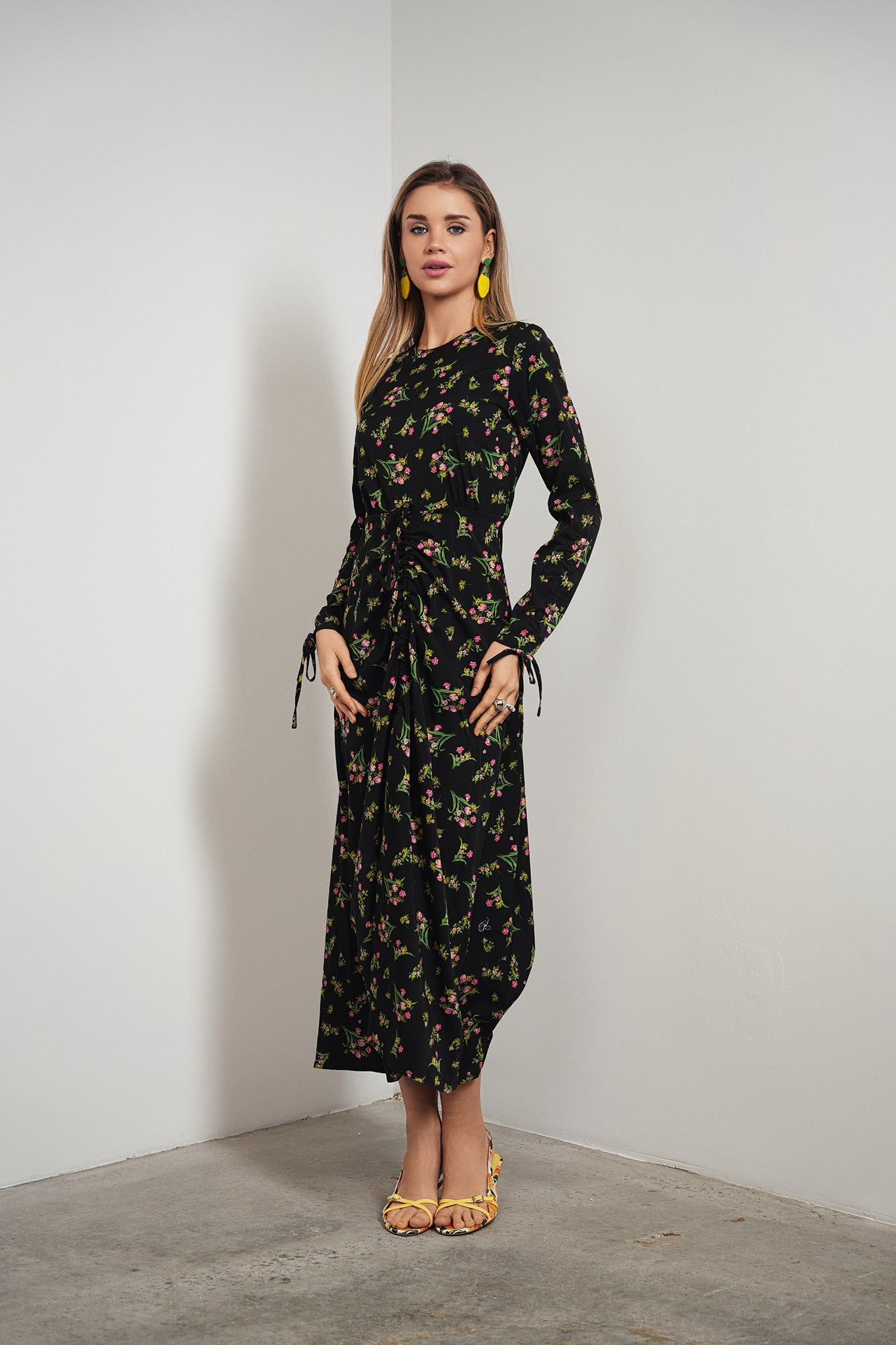 The Charlotte Ruching Dress