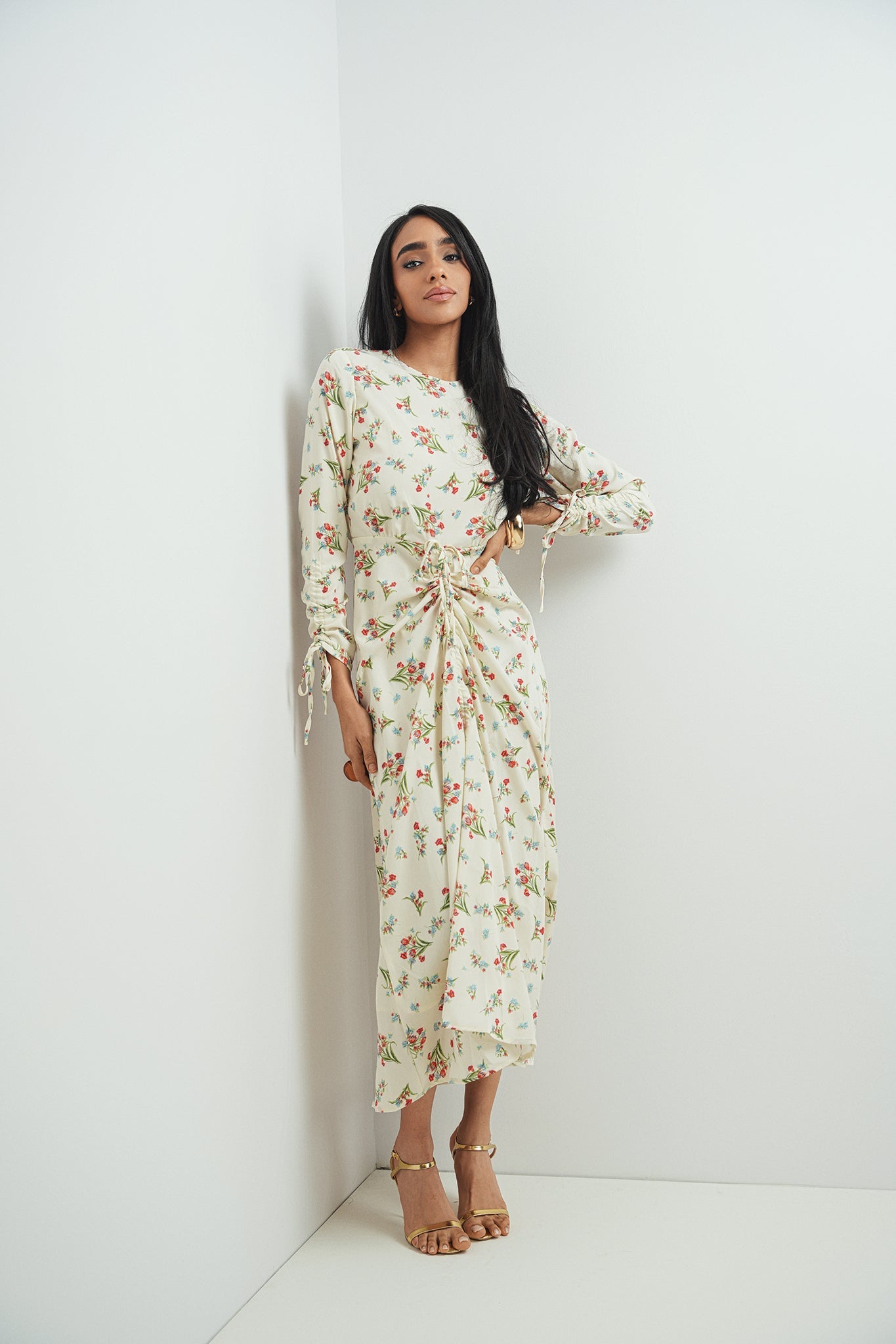 The Charlotte Ruching Dress