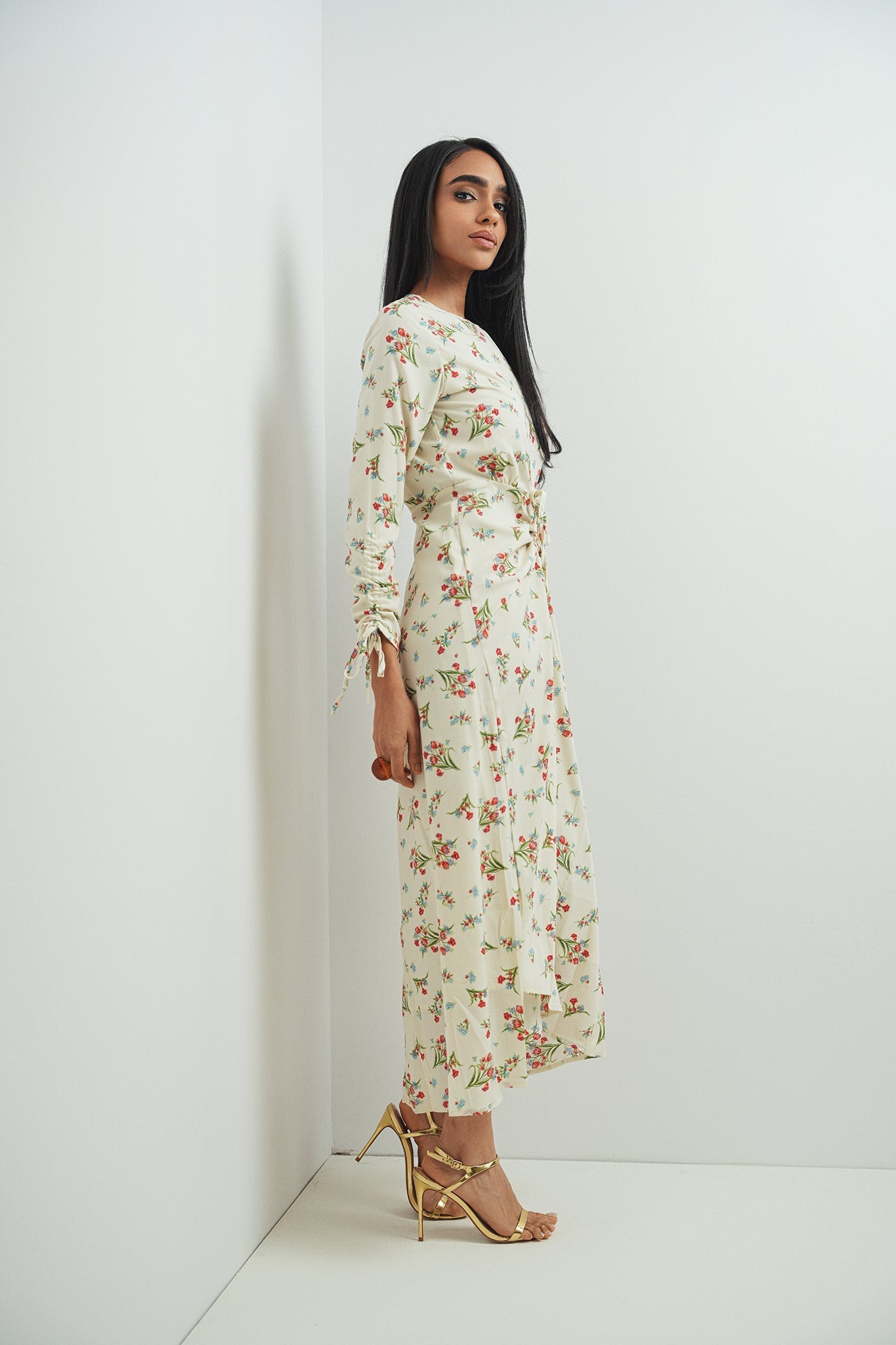 The Charlotte Ruching Dress