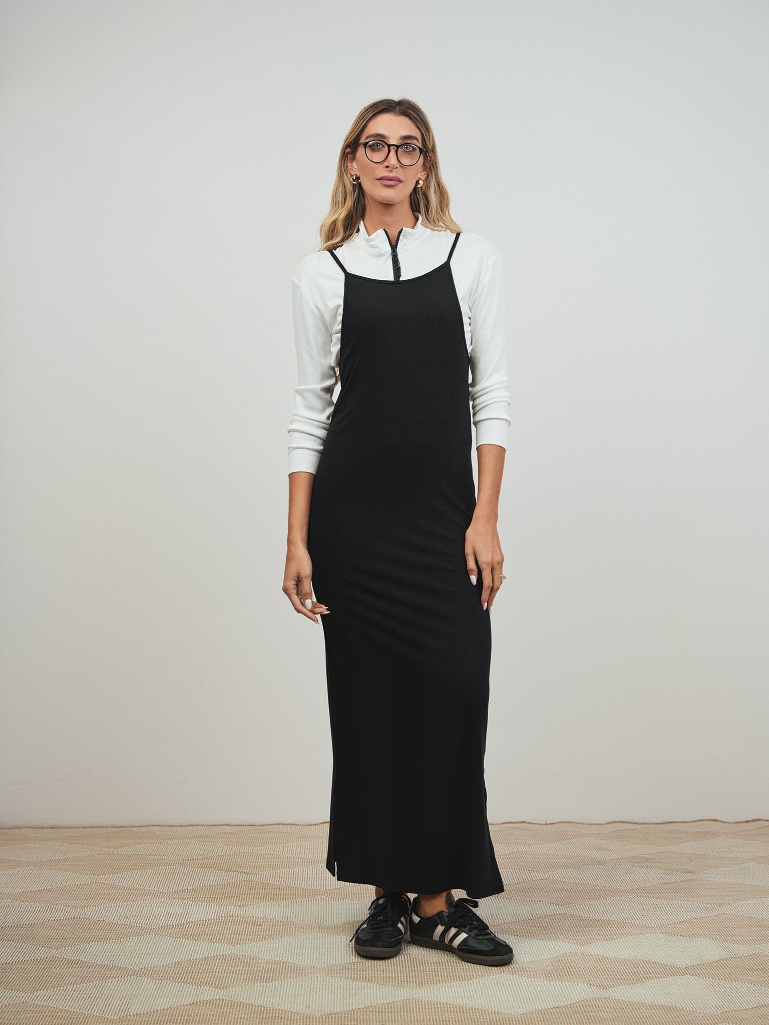 Soft Rib Sleeveless Dress