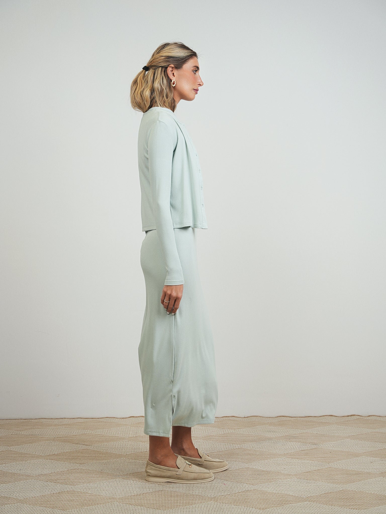 Soft Rib Sleeveless Dress