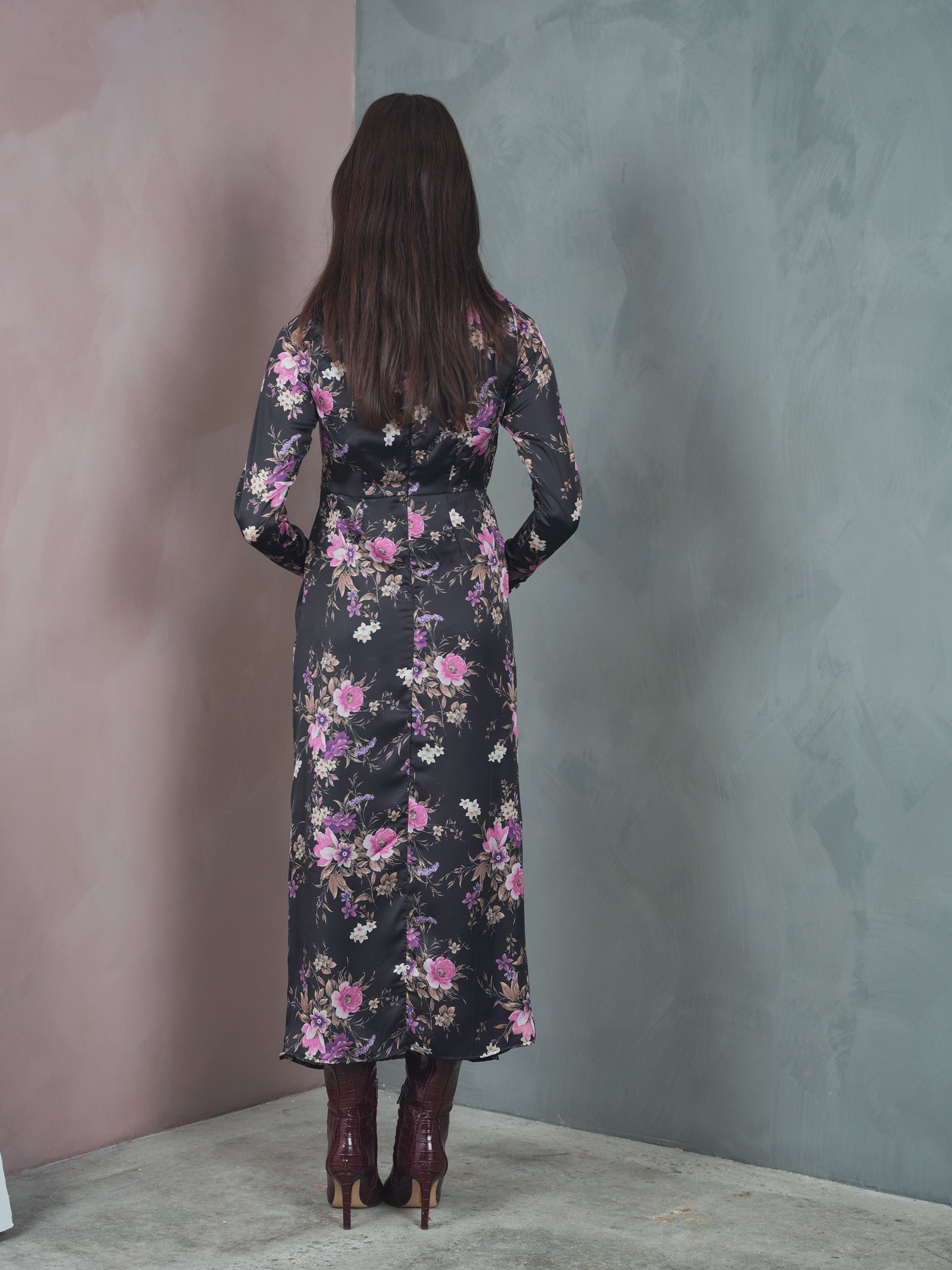 The Victoria Twist Front Dress