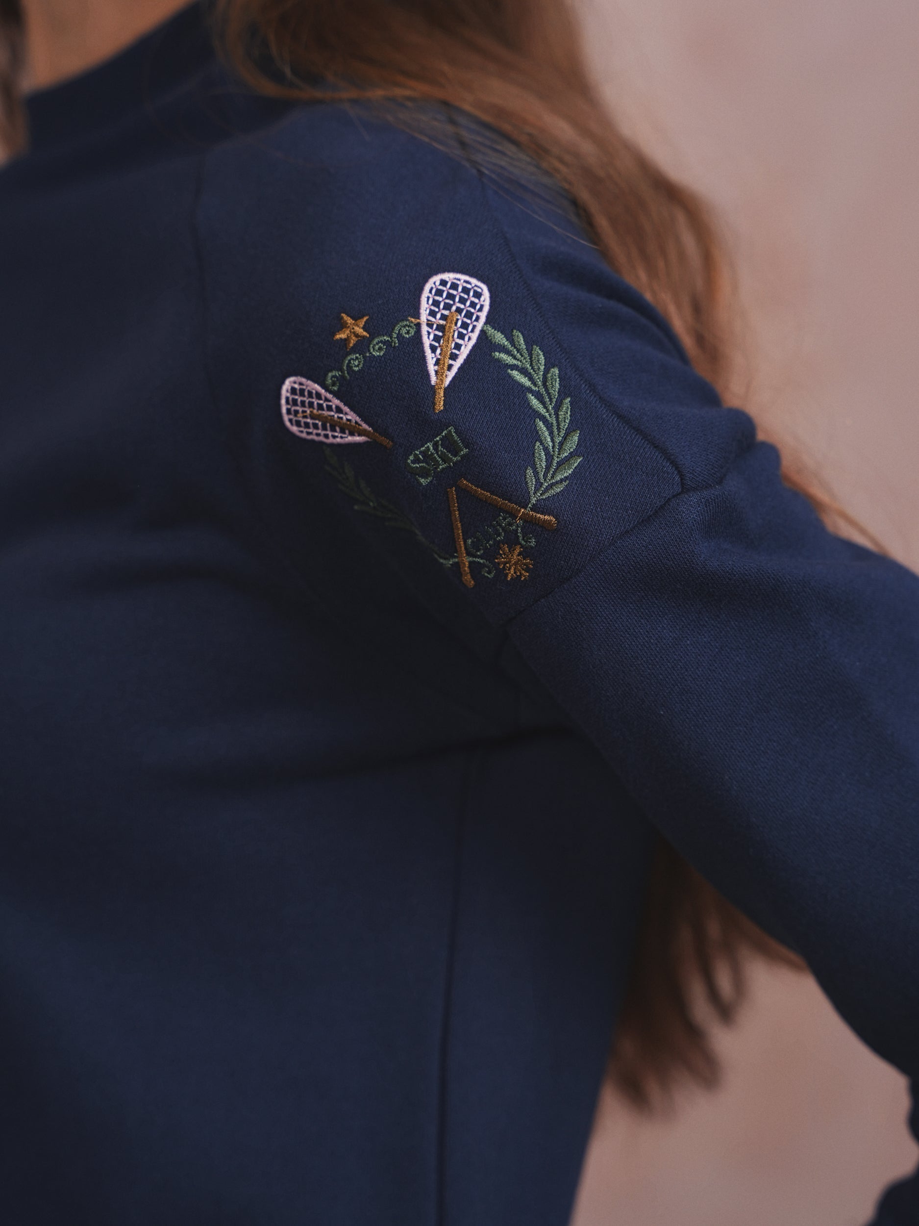 Ski Sweatshirt Dress