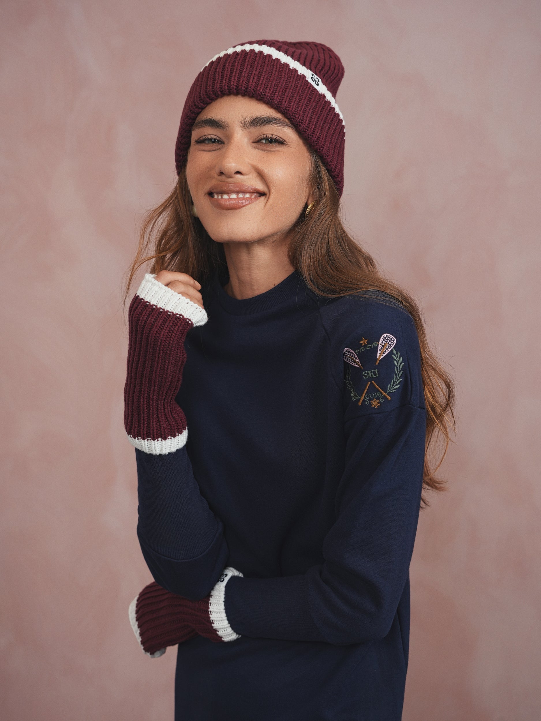 Ski Sweatshirt Dress