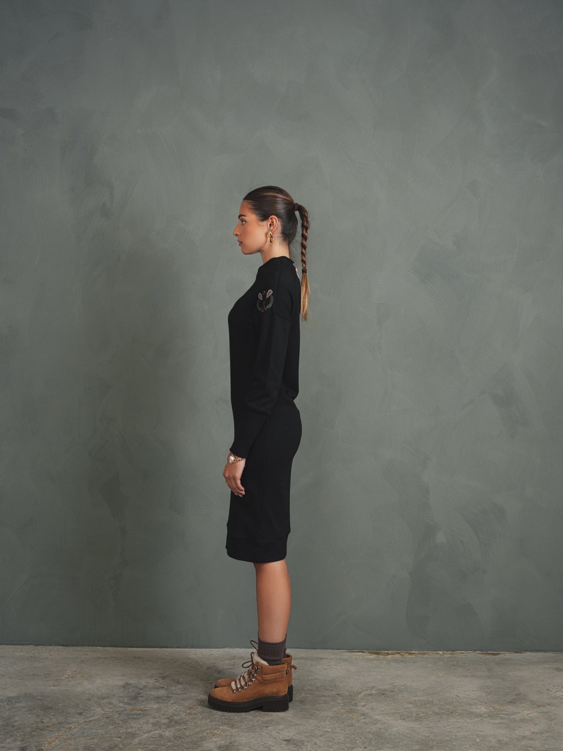 Ski Sweatshirt Dress