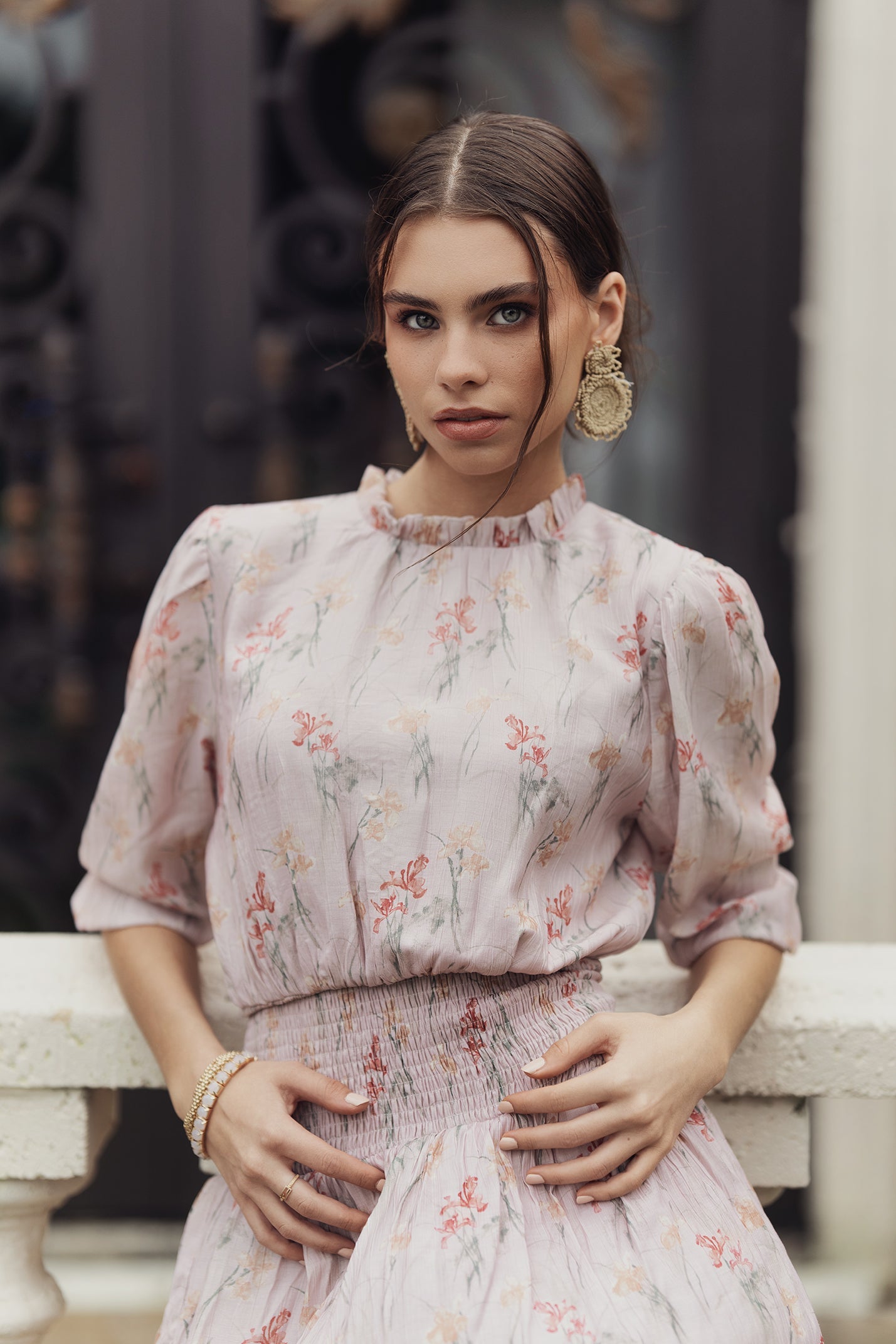 Waisted Layered Dress