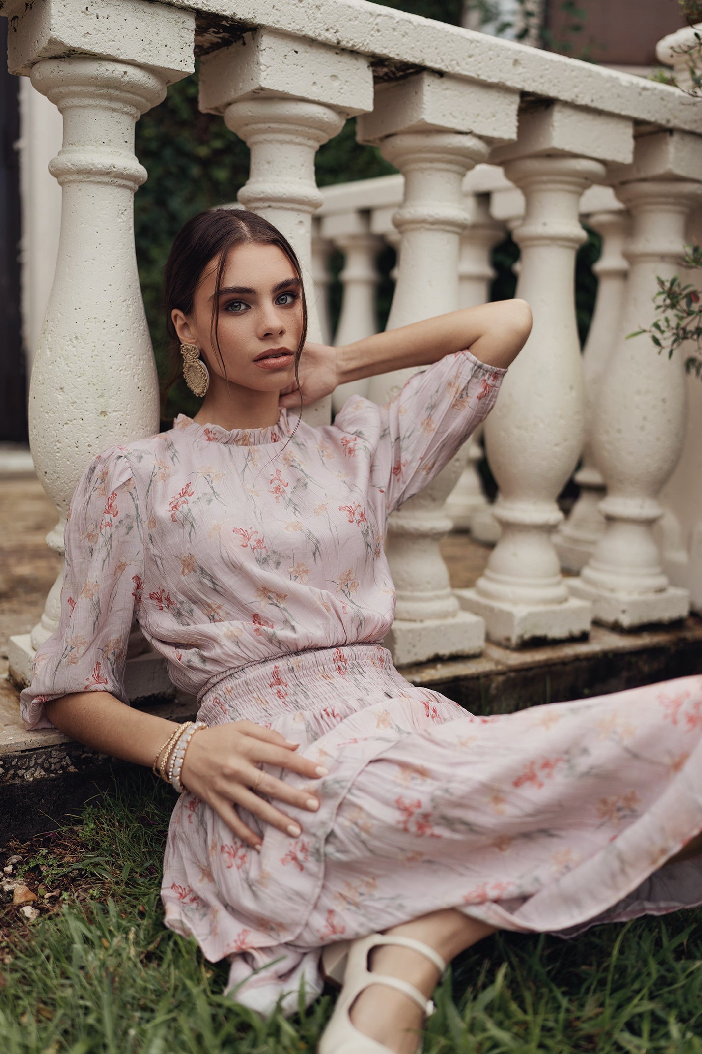 Waisted Layered Dress