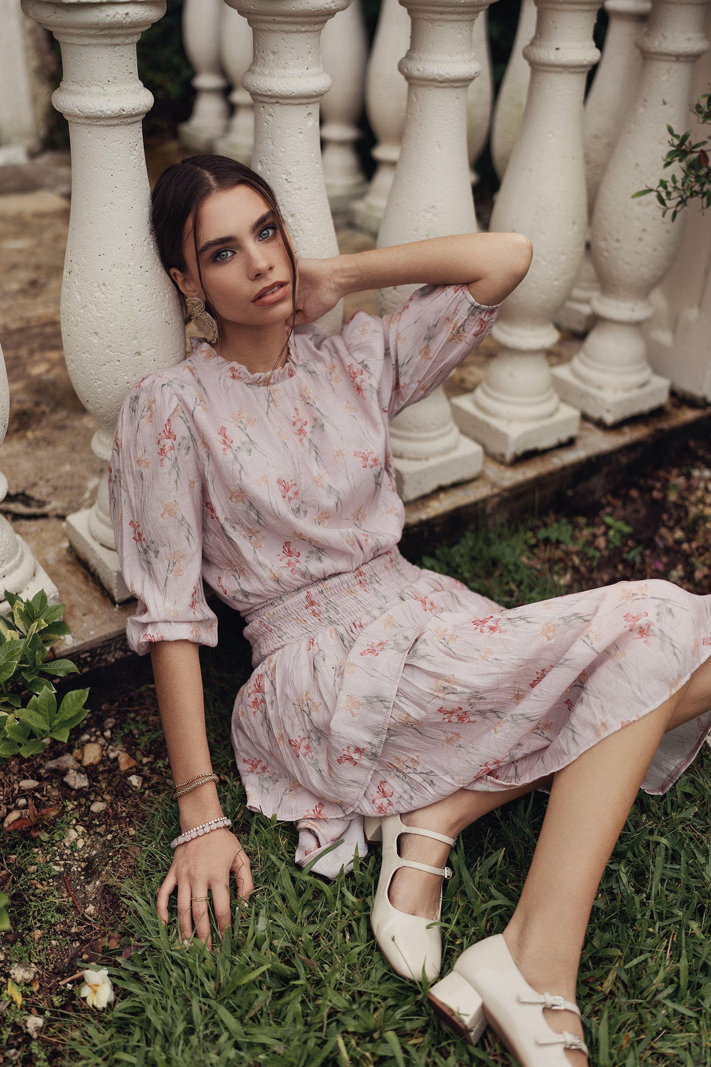 Waisted Layered Dress