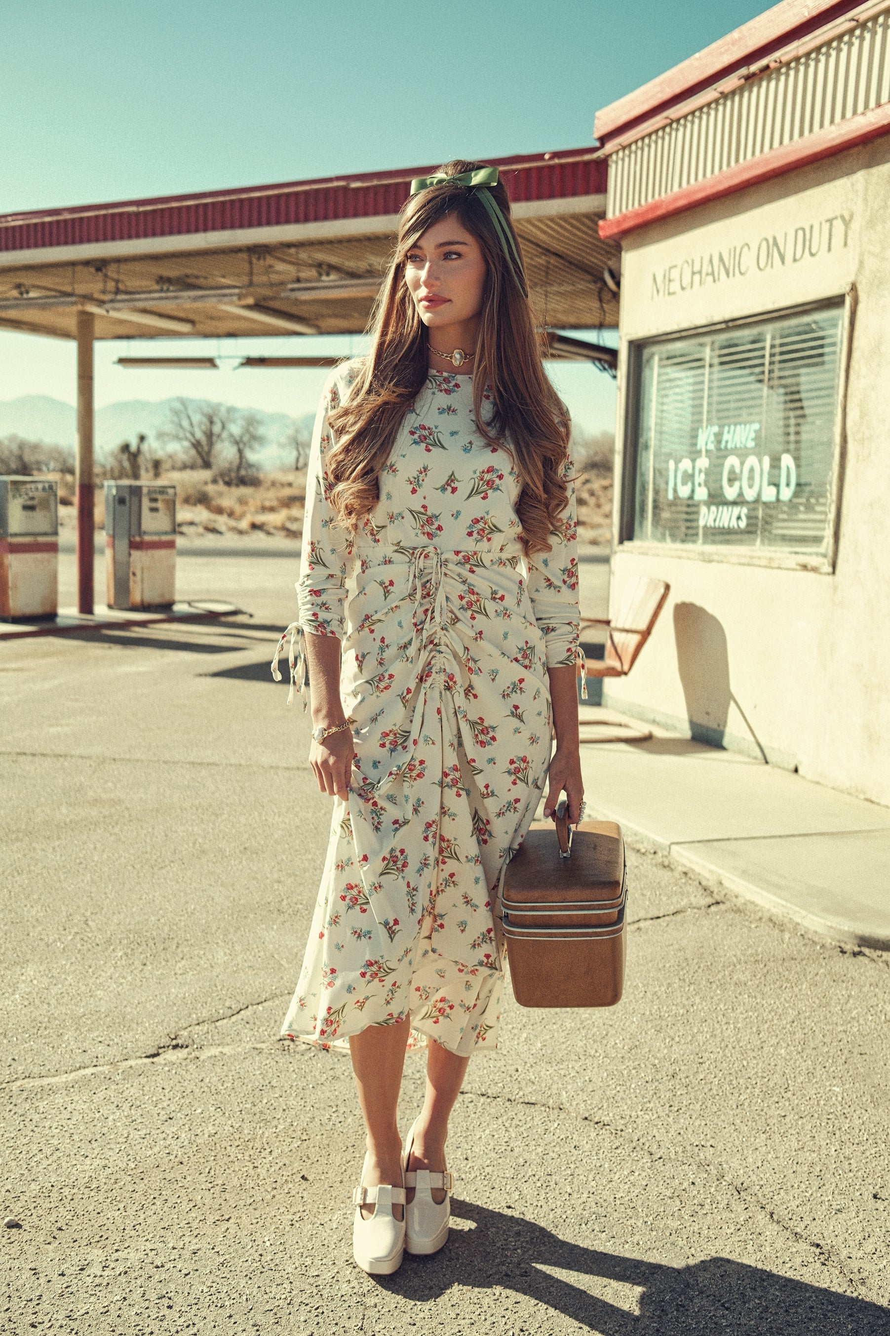 The Charlotte Ruching Dress