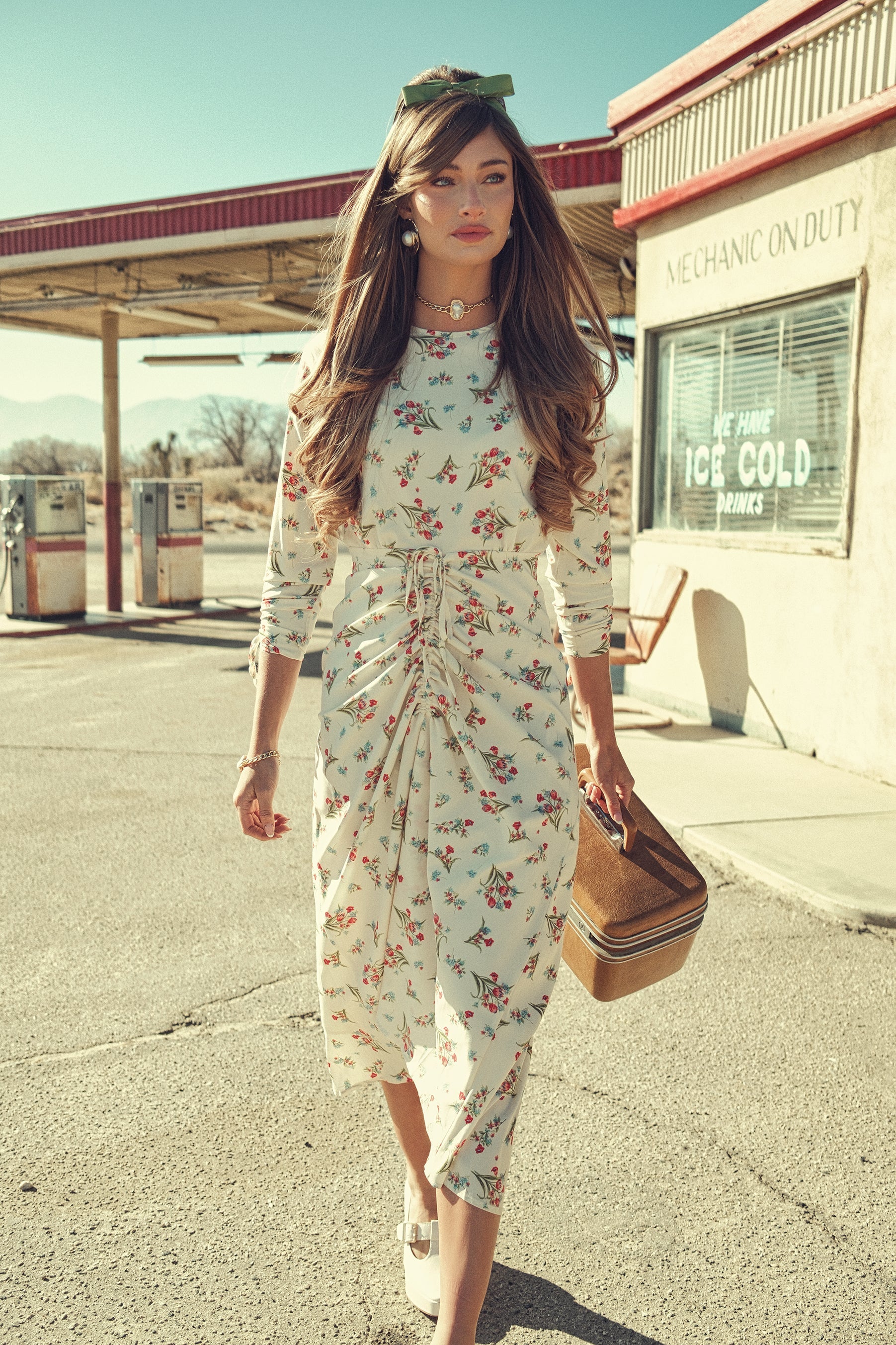 The Charlotte Ruching Dress