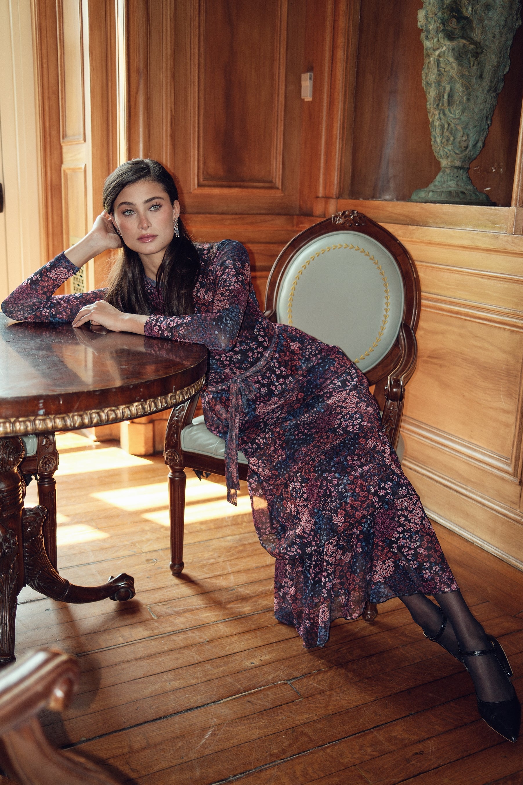 The Elizabeth Mesh Dress