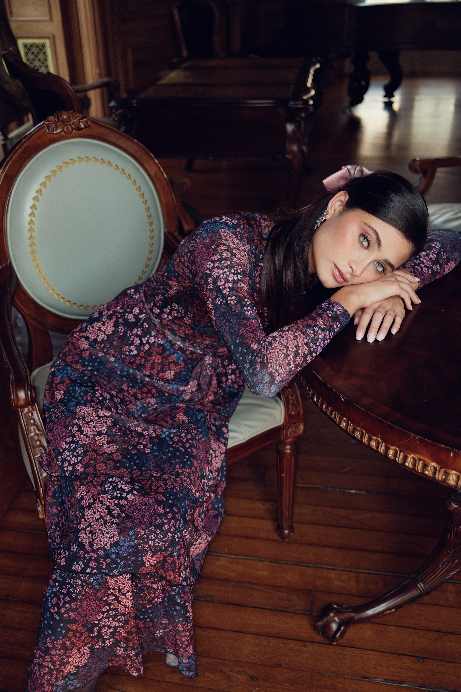 The Elizabeth Mesh Dress