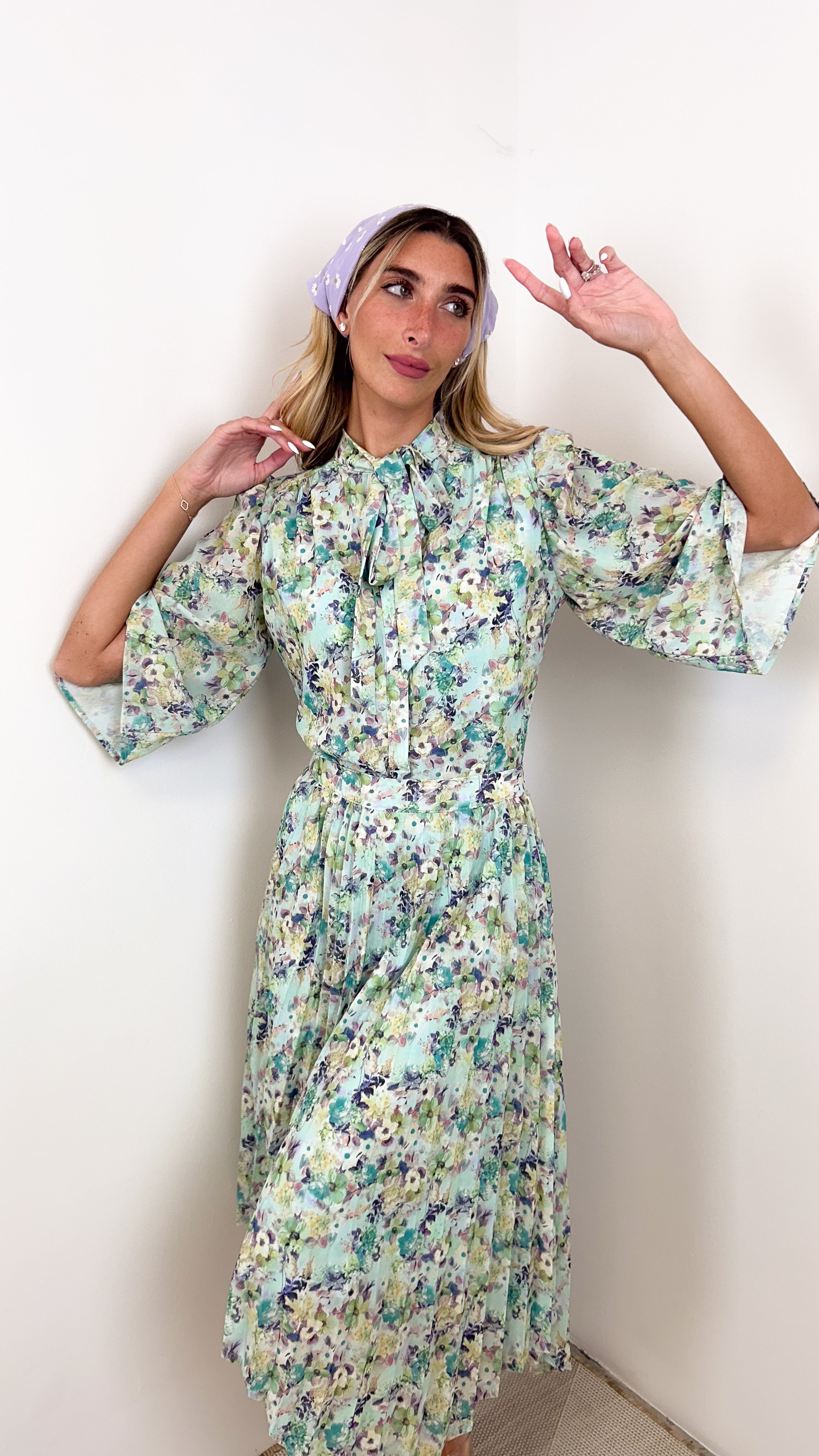 Assymetrical Pleated Skirt