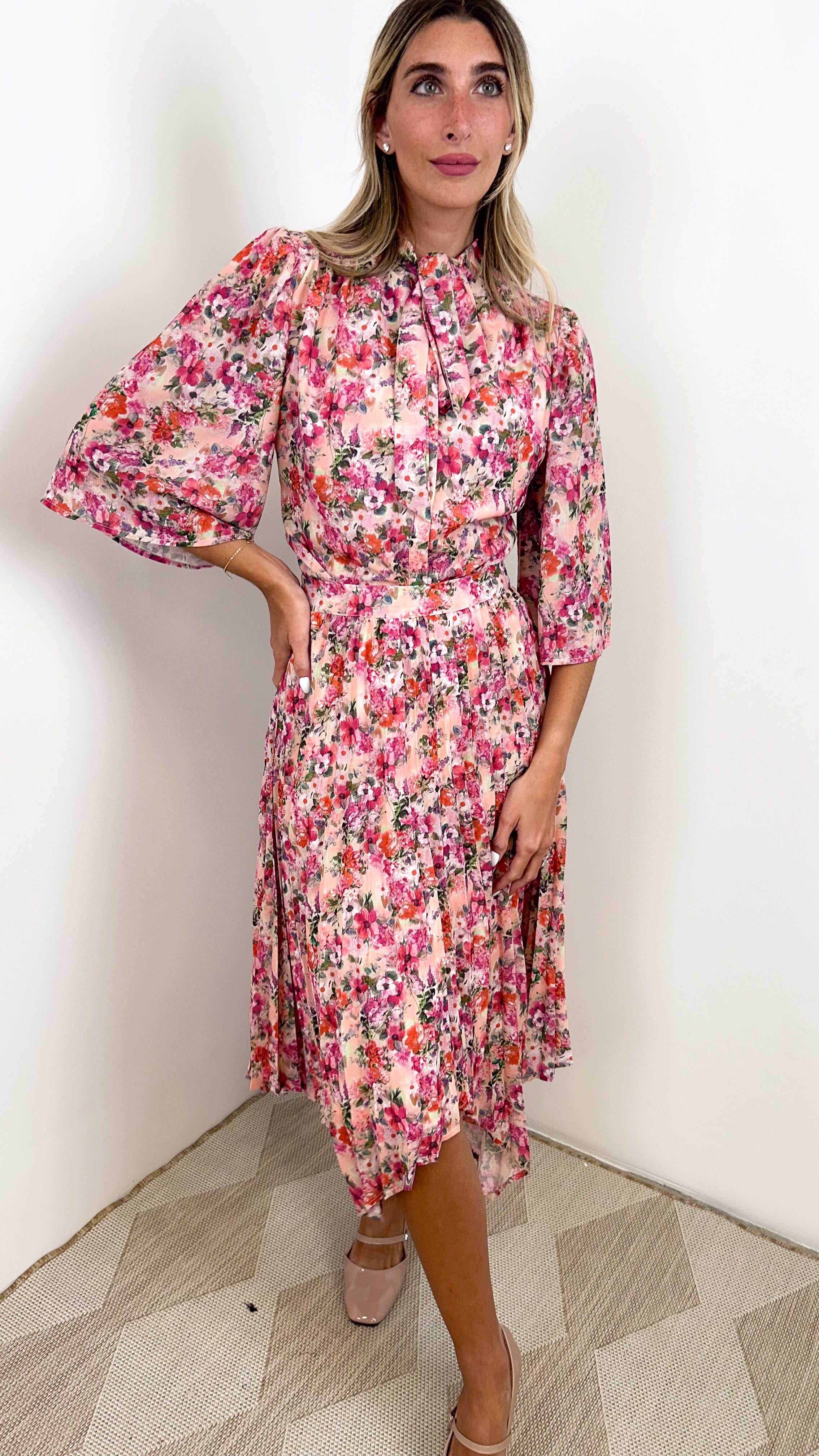 Assymetrical Pleated Skirt