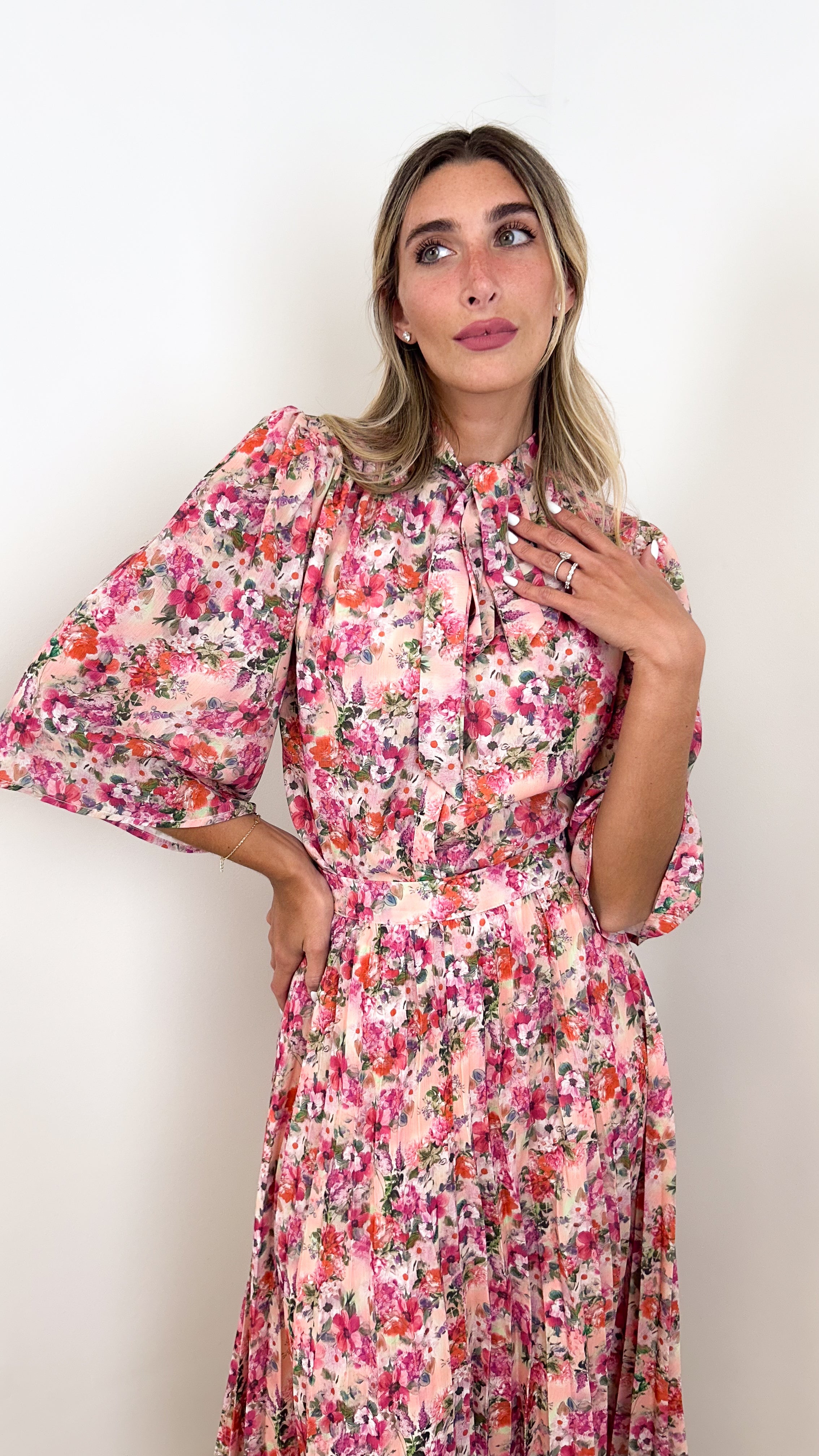 Assymetrical Pleated Skirt