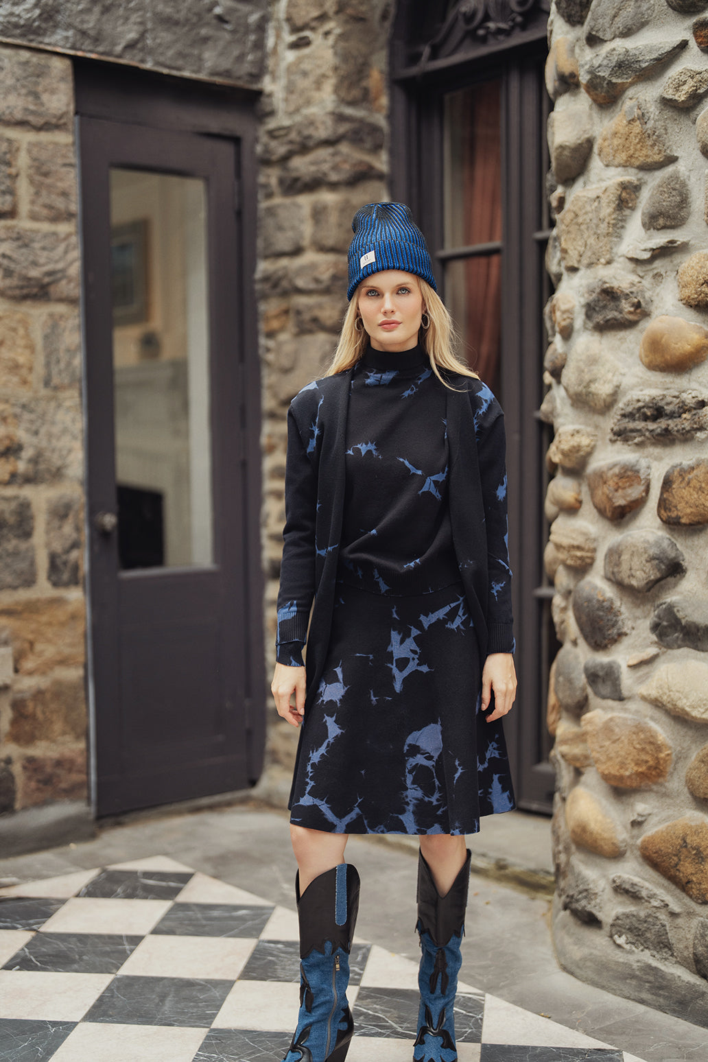 Knit Tie Dye Sweater