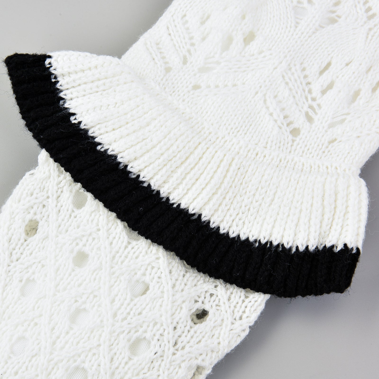 Knit Ruffle Cardigan