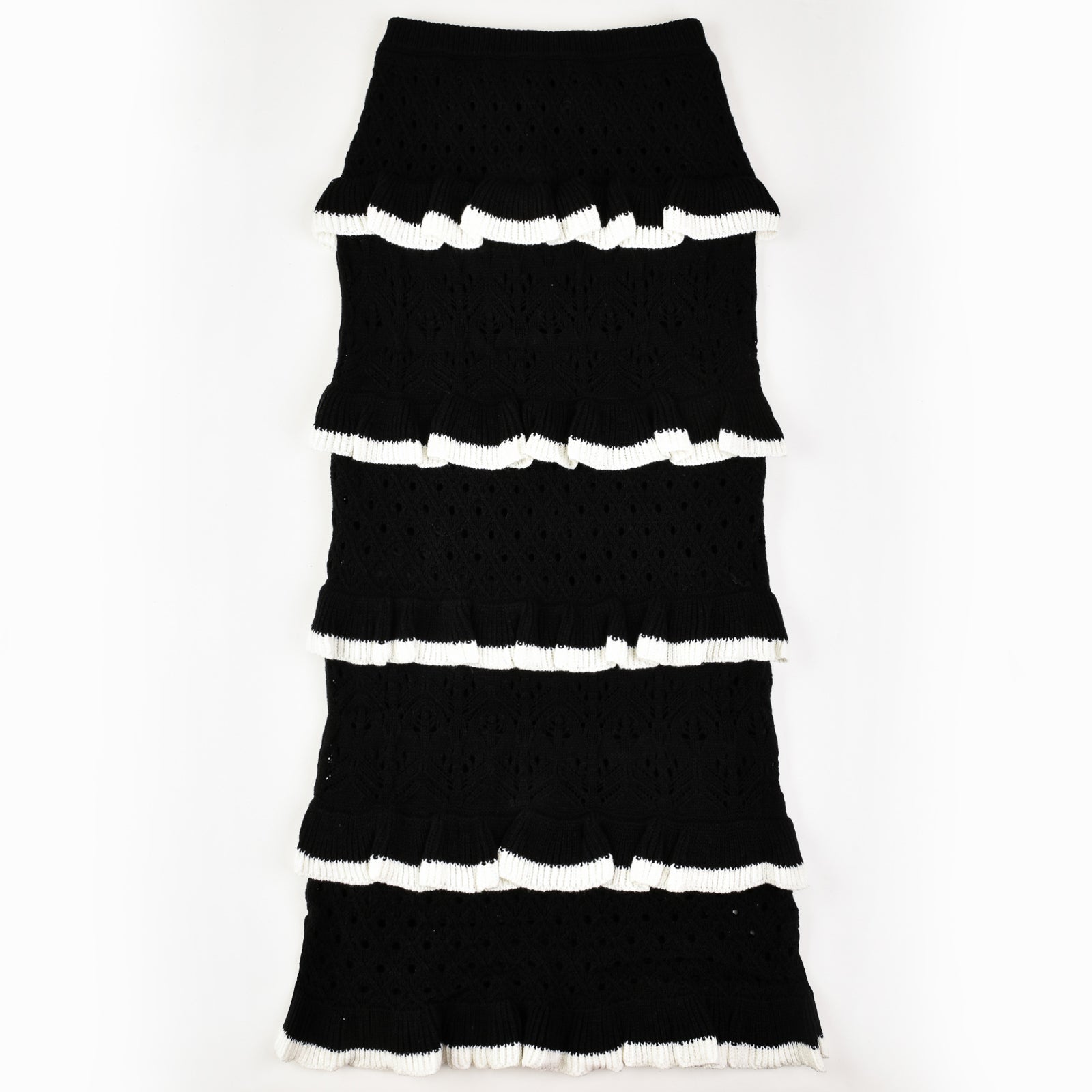 Knit Ruffle Skirt