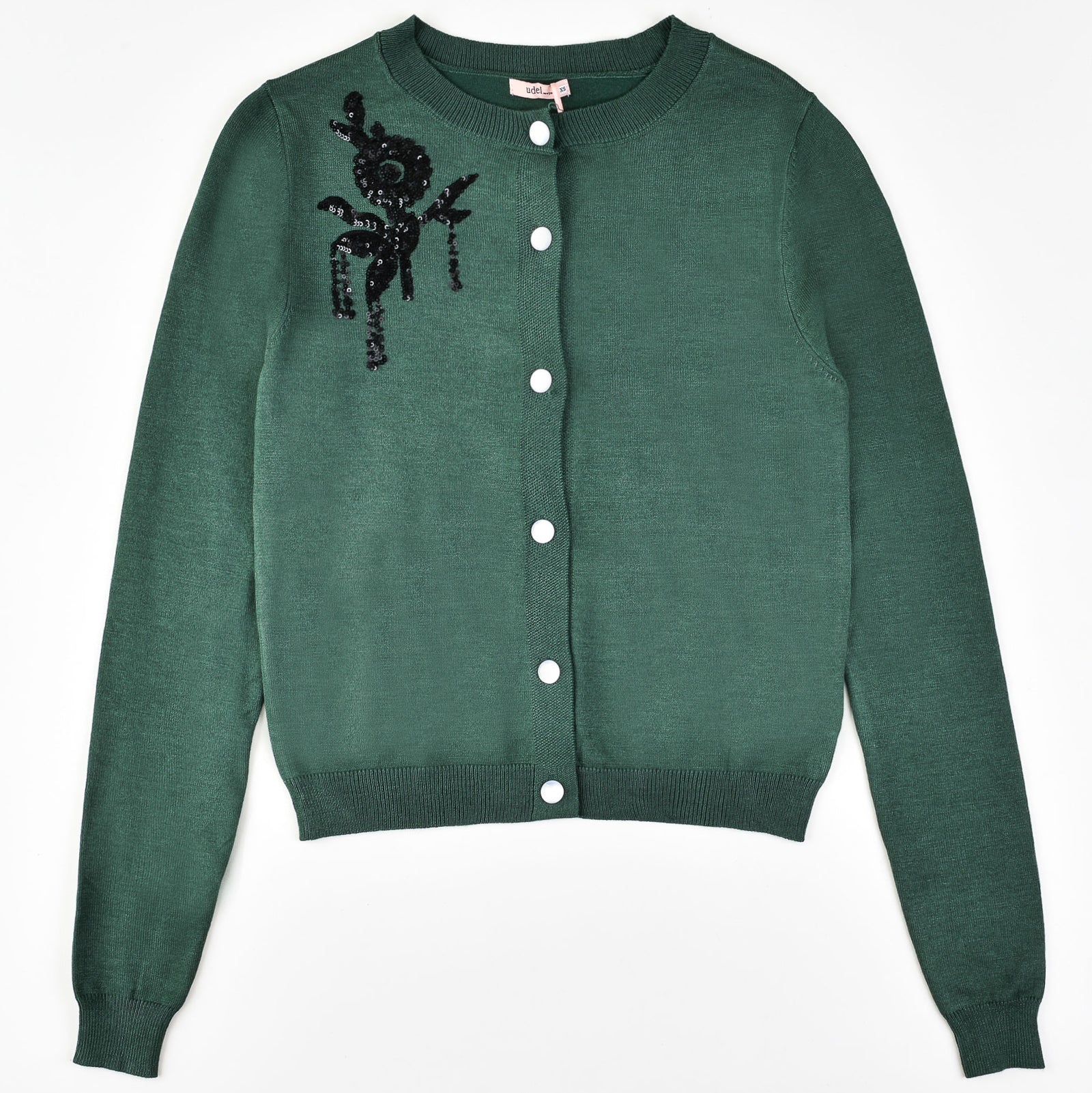 Applique Knit Cardigan