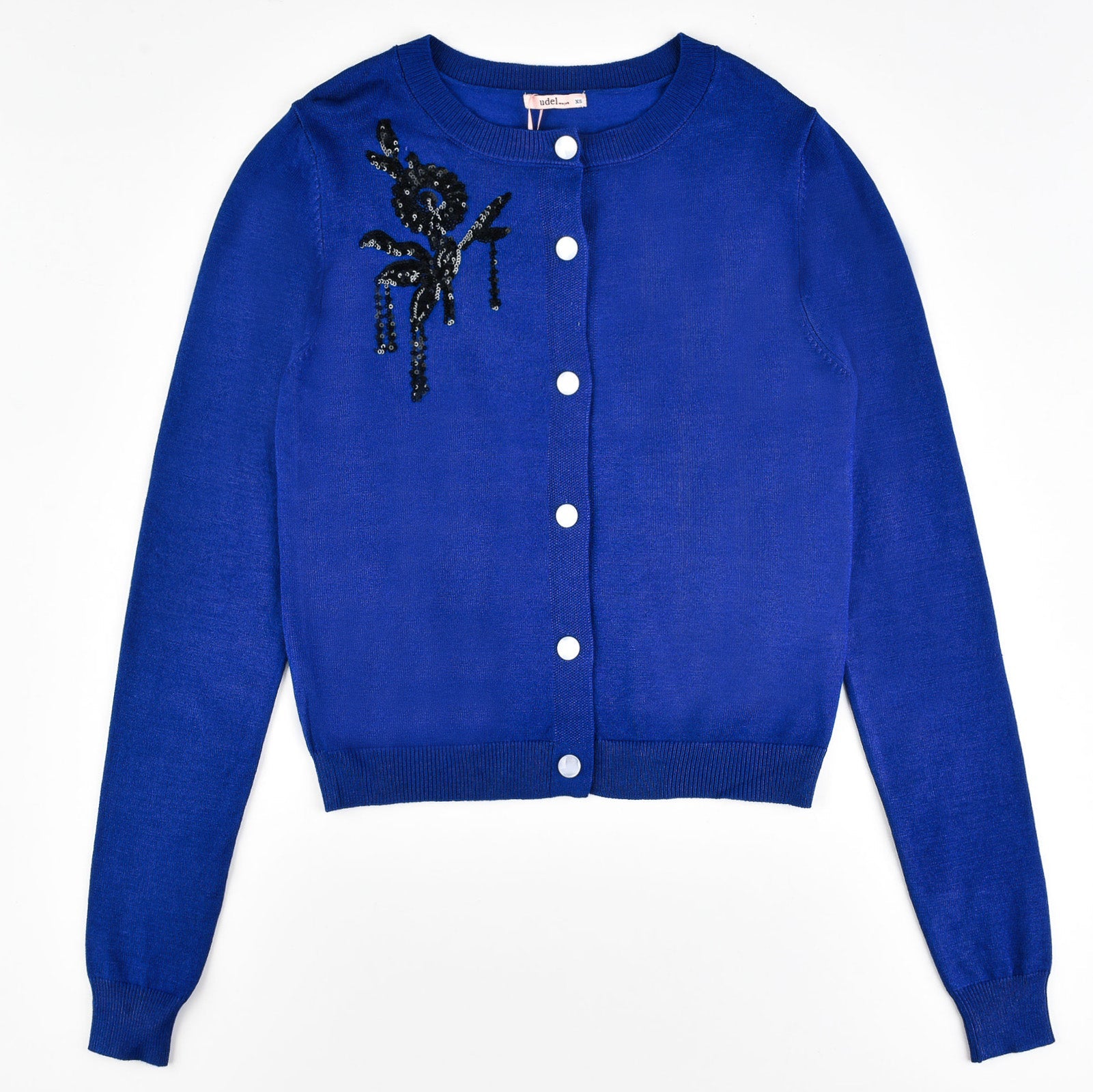 Applique Knit Cardigan