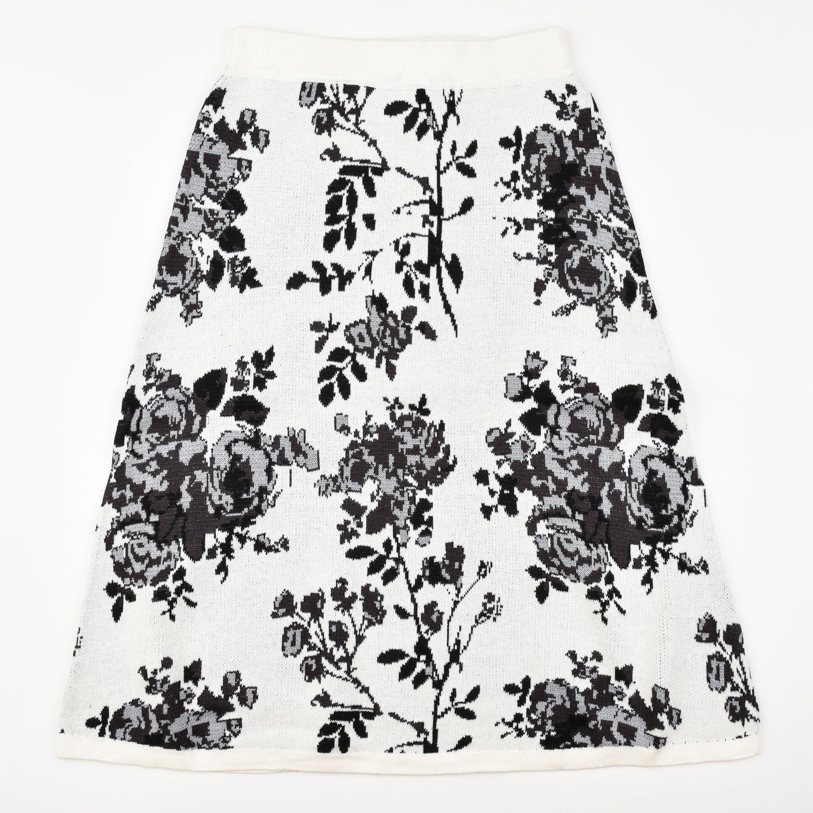 Jacquard Knit Skirt