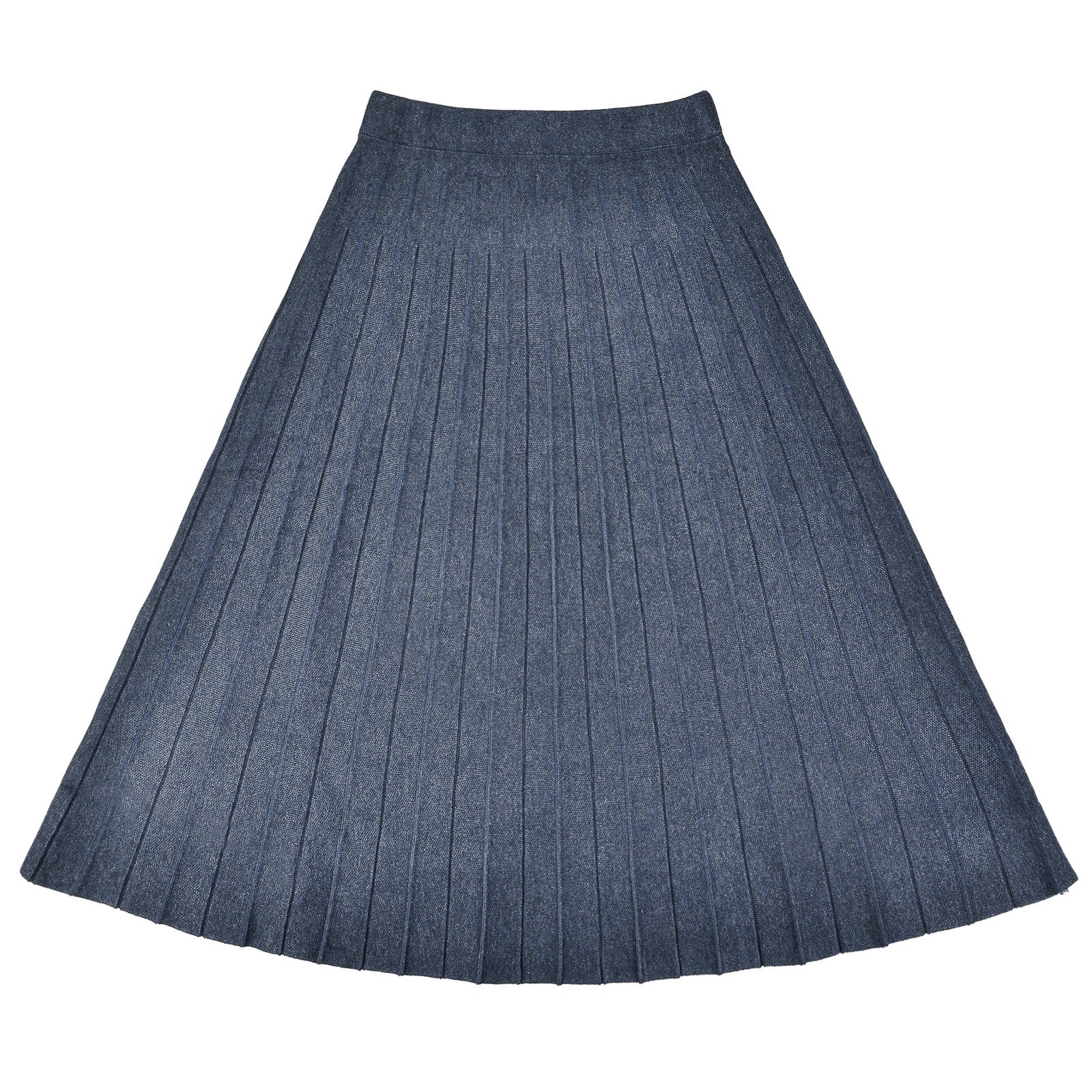 Knit Pleated Skirt 26"