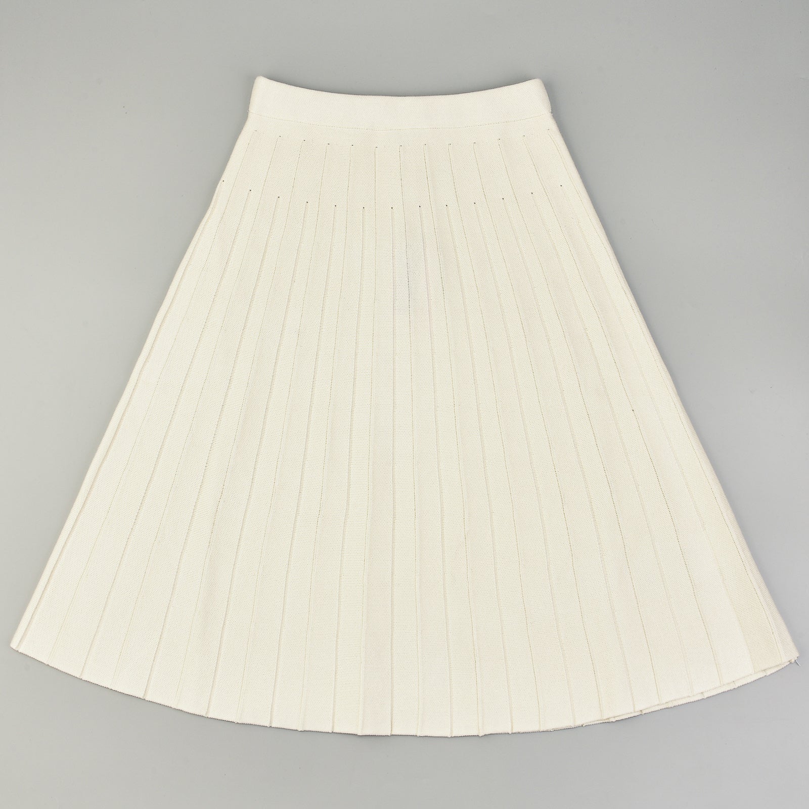 Knit Pleated Skirt 23"