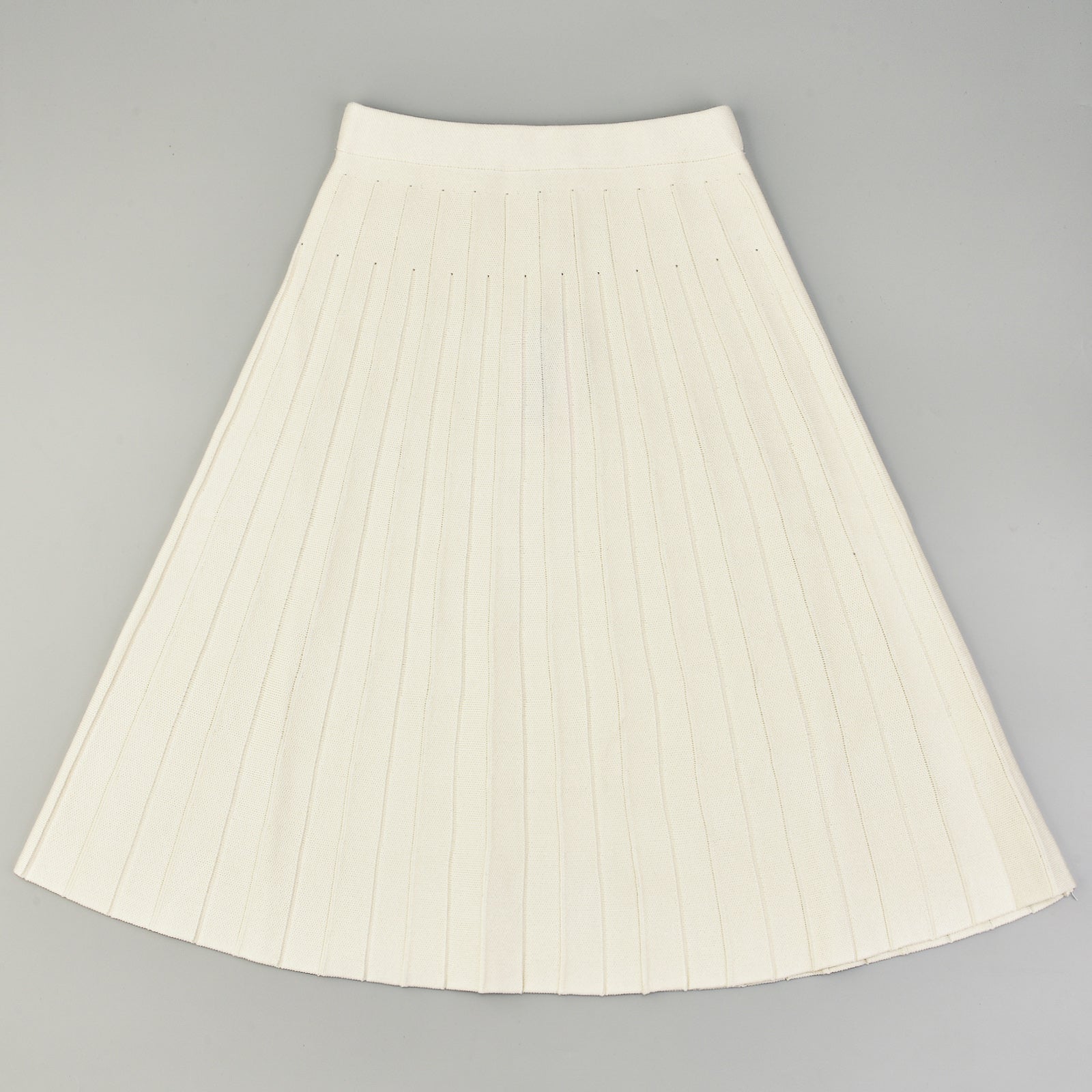 Knit Pleated Skirt 23"