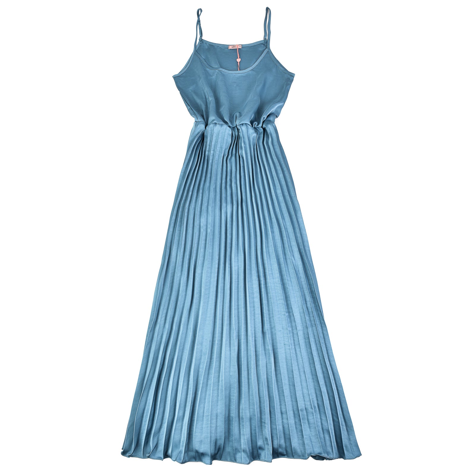 Pleated Slip Dress