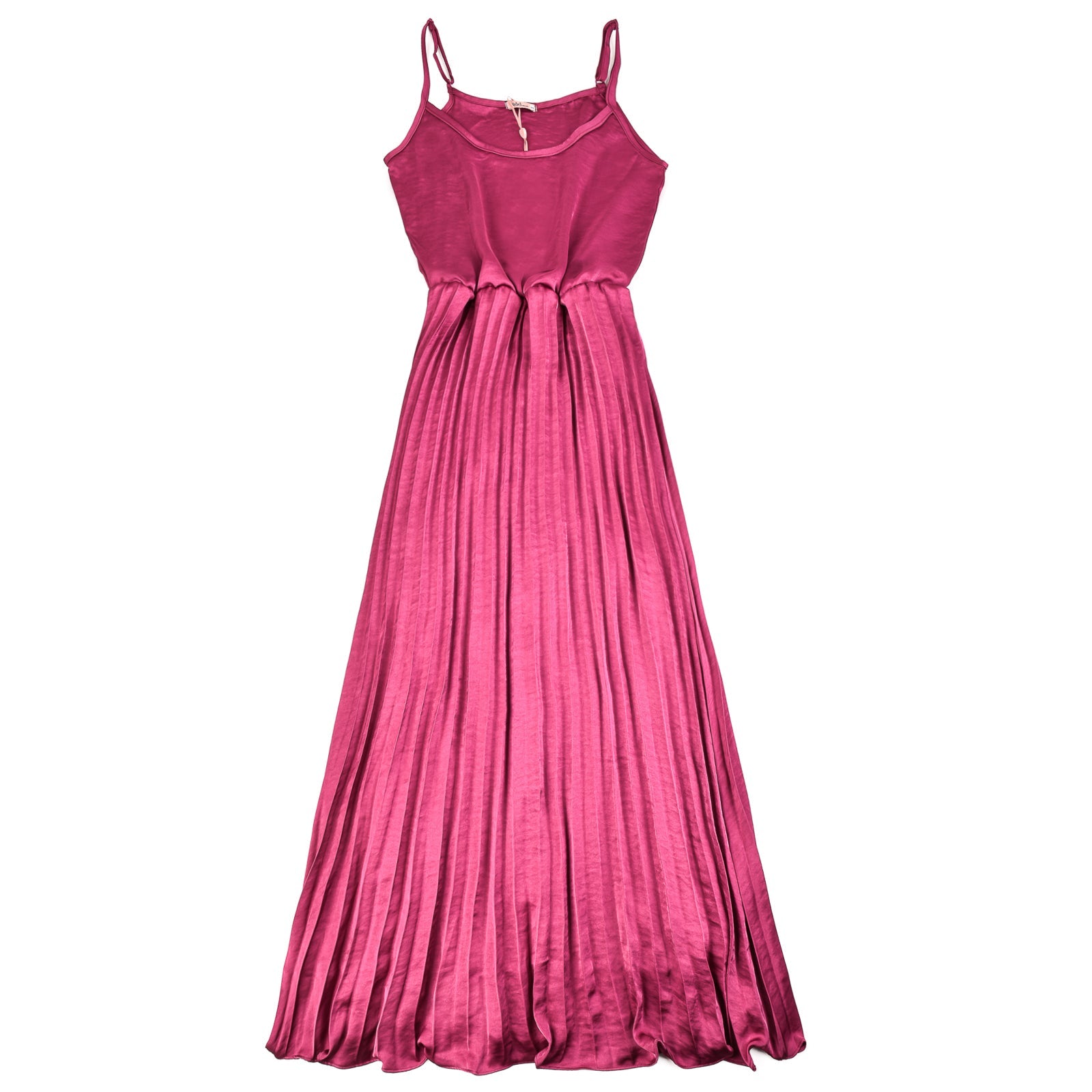 Pleated Slip Dress