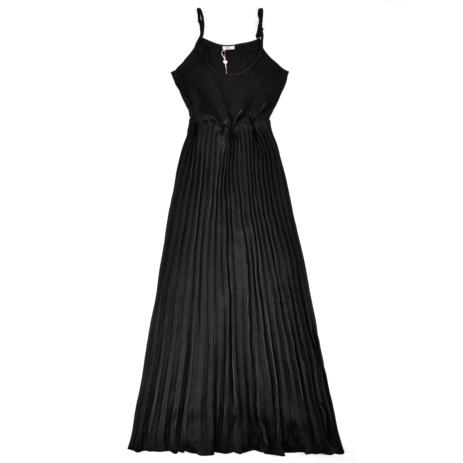 Pleated Slip Dress