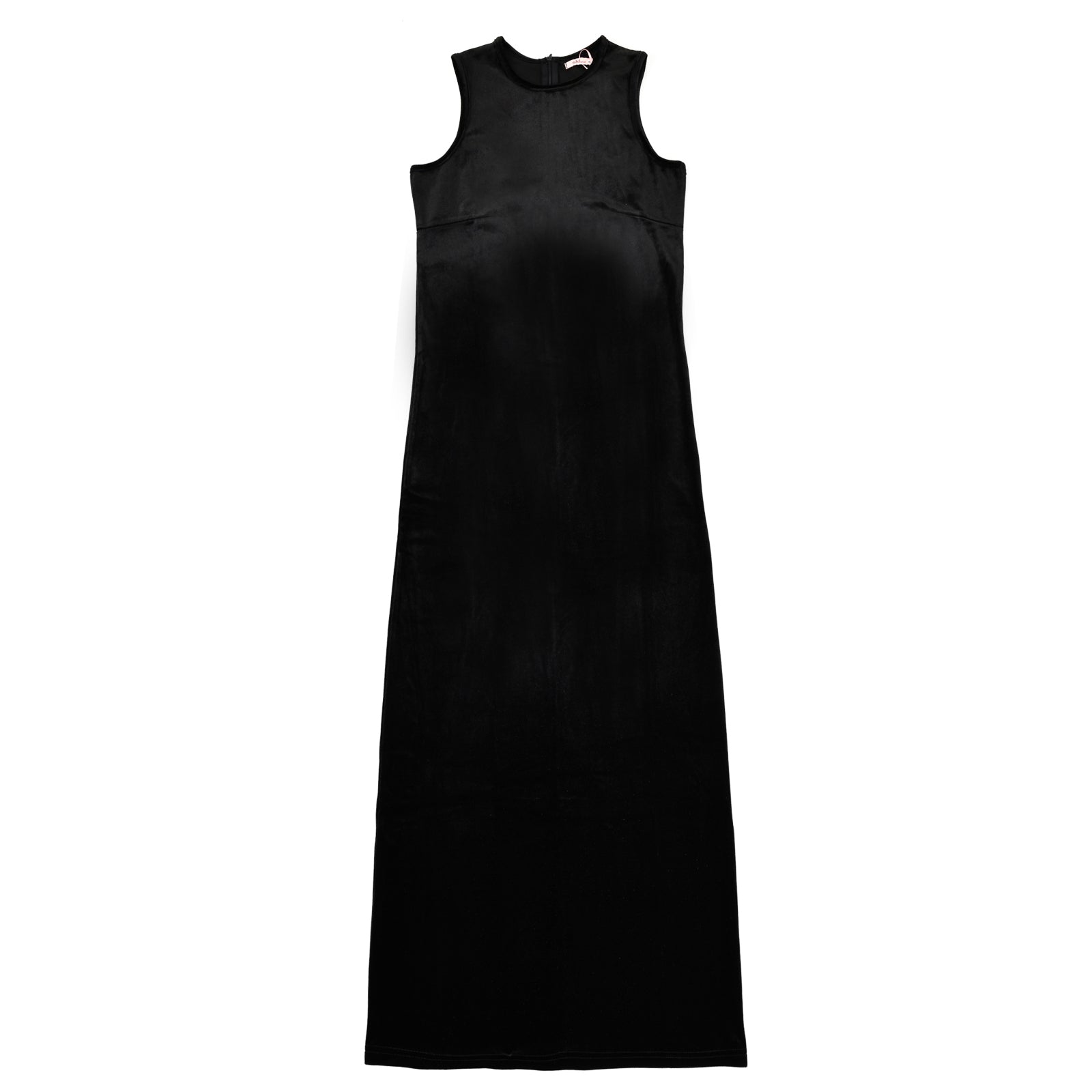 Velour Sleeveless Dress